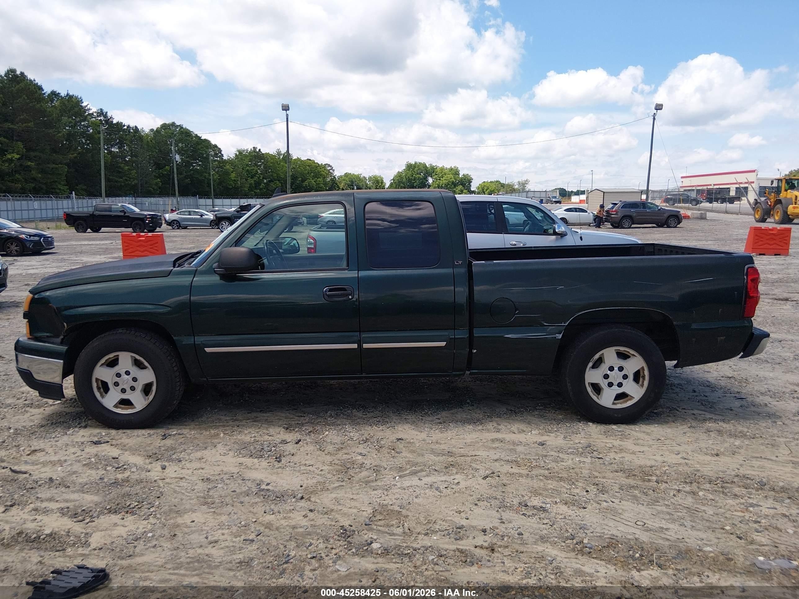 2006 Chevrolet Silverado 1500 Lt3 Green vin: 1GCEC19Z76Z200026