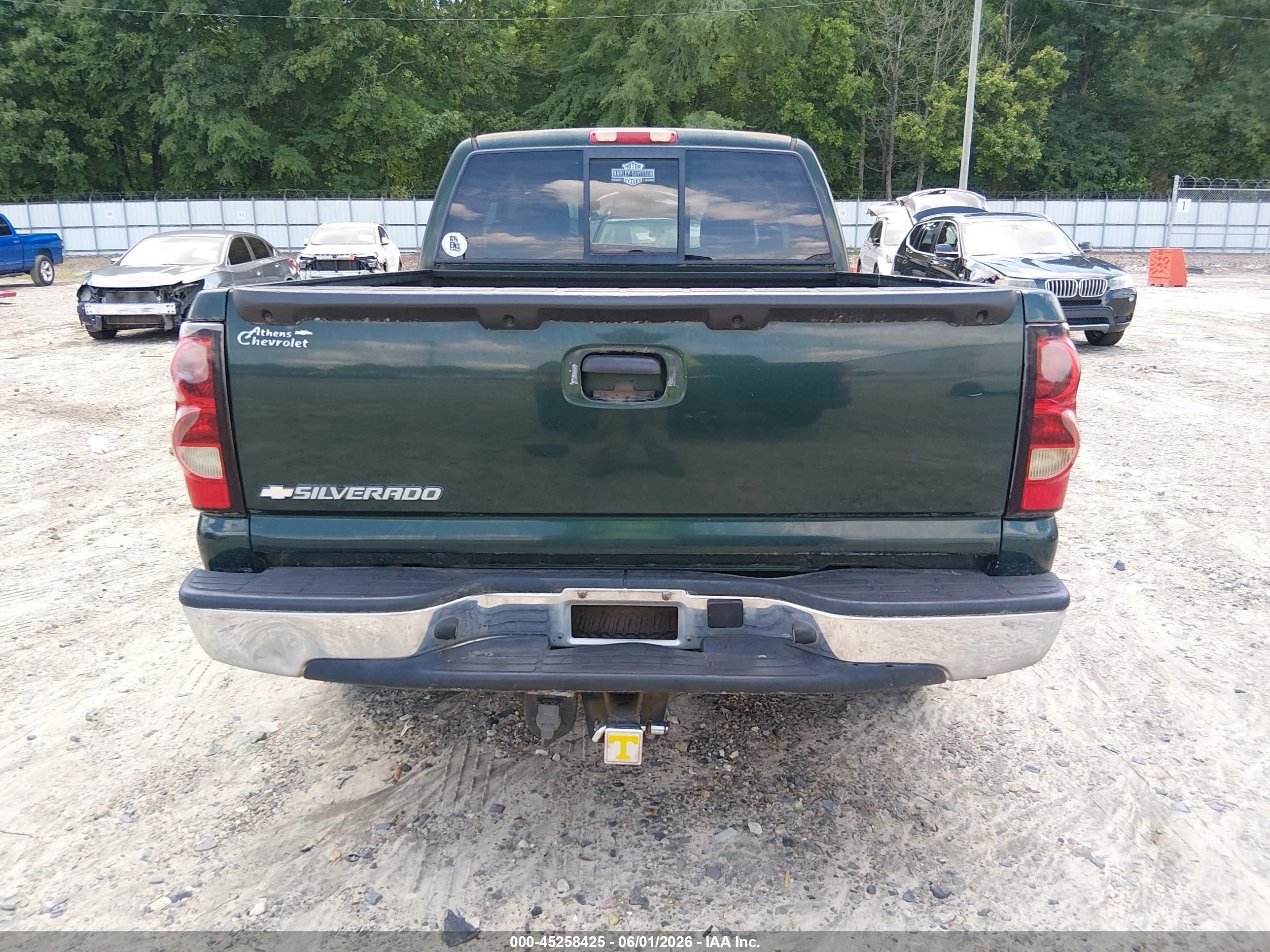 2006 Chevrolet Silverado 1500 Lt3 Green vin: 1GCEC19Z76Z200026
