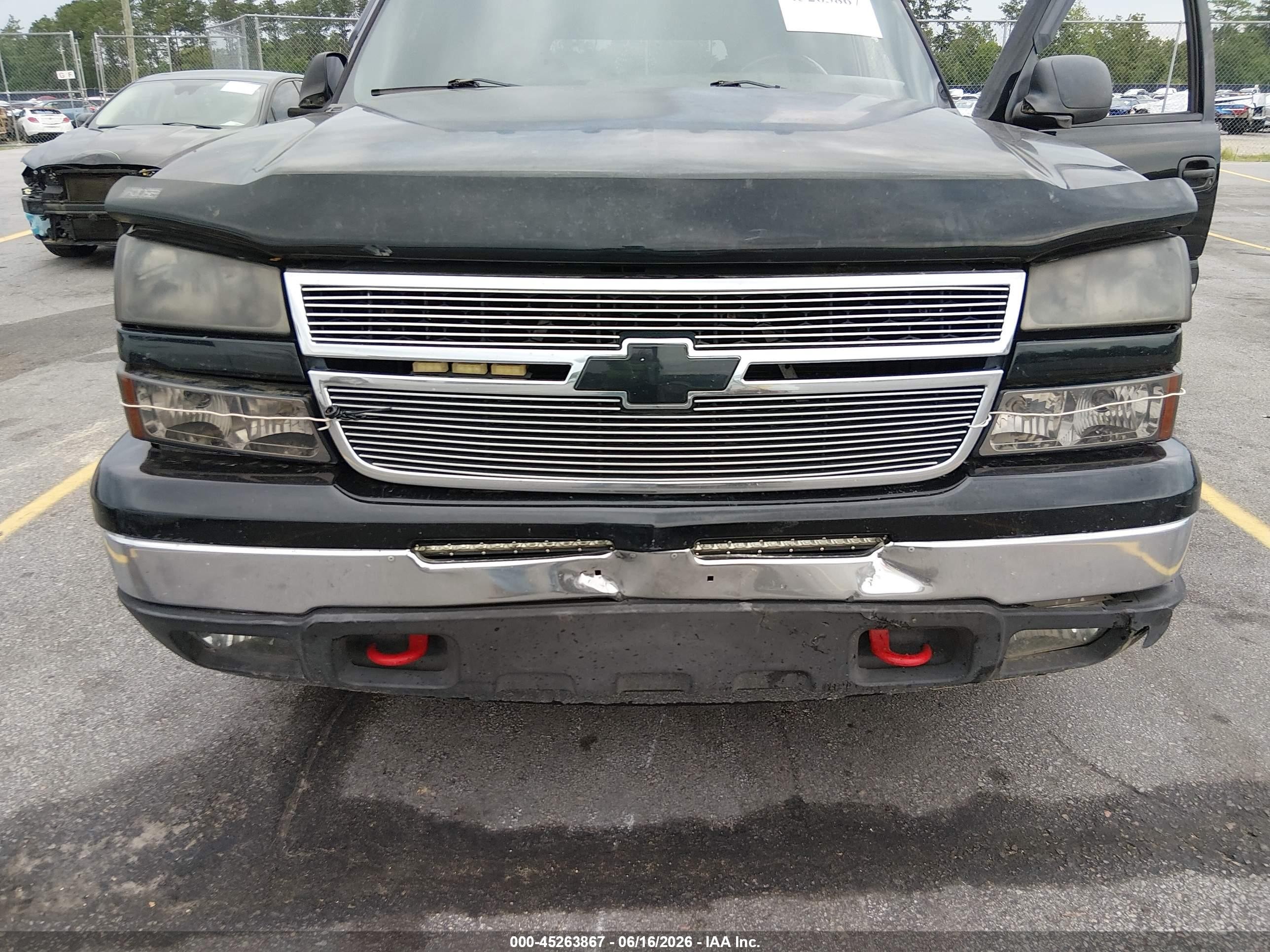 2006 Chevrolet Silverado 1500 Lt1 Black vin: 1GCEC19Z86E204495