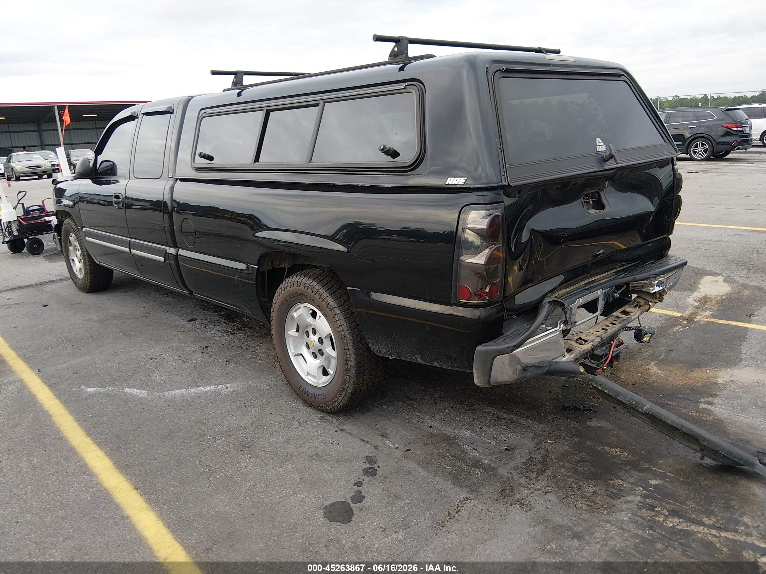 2006 Chevrolet Silverado 1500 Lt1 Black vin: 1GCEC19Z86E204495