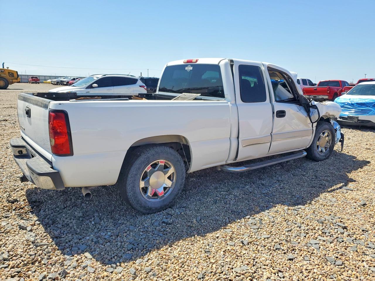 2007 Chevrolet Silverado C1500 Classic White vin: 1GCEC19Z87Z142042