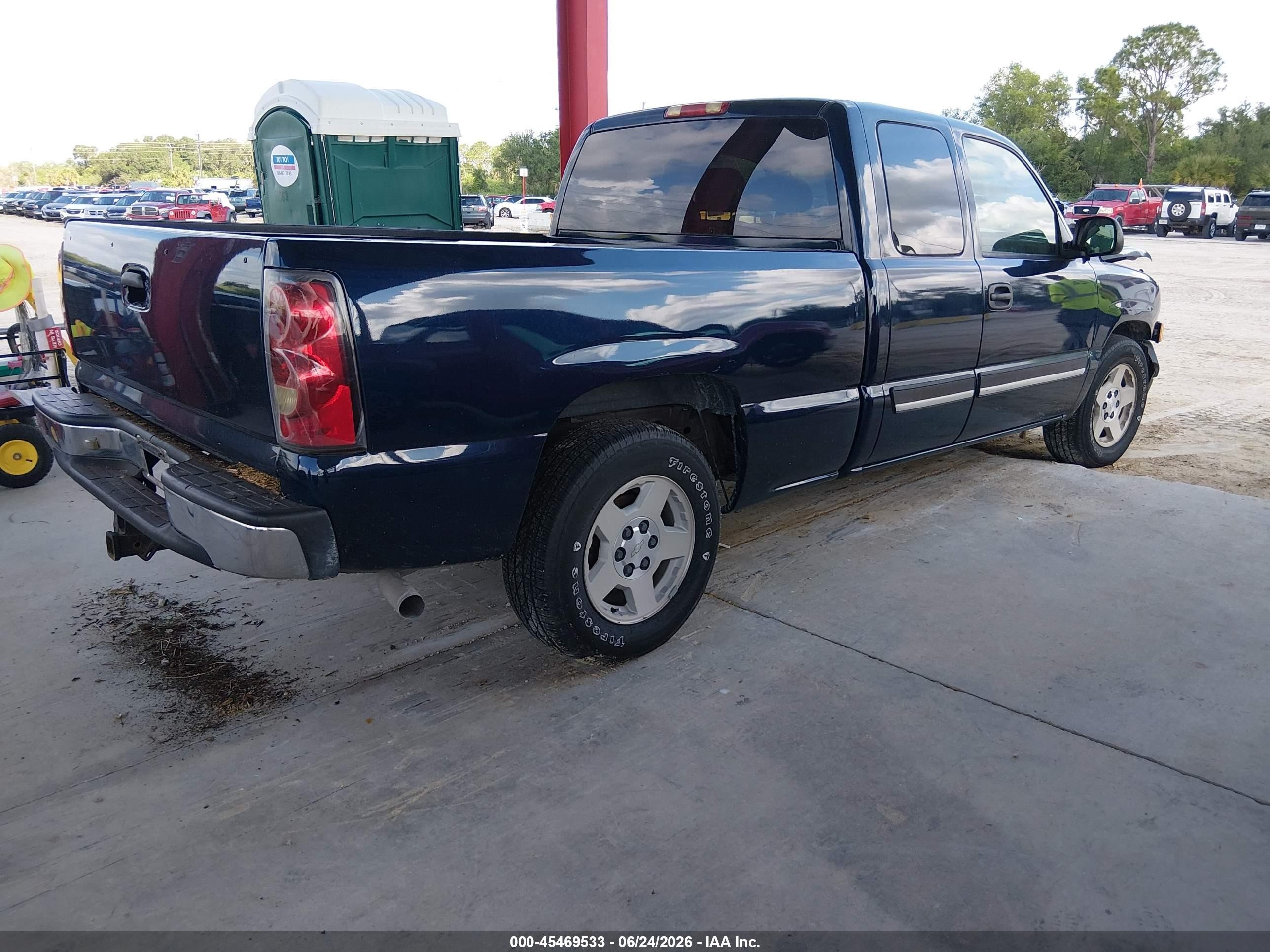 2005 Chevrolet Silverado 1500 Lt Blue vin: 1GCEC19Z95Z297115
