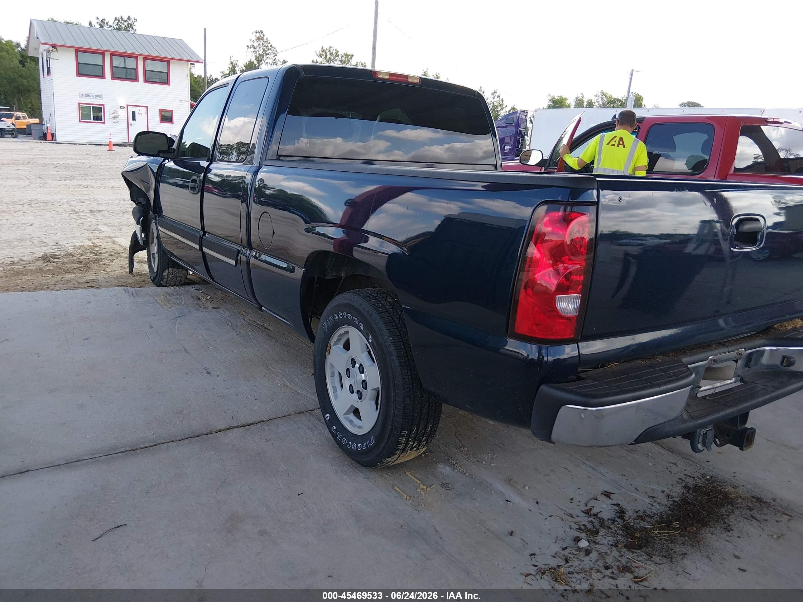 2005 Chevrolet Silverado 1500 Lt Blue vin: 1GCEC19Z95Z297115