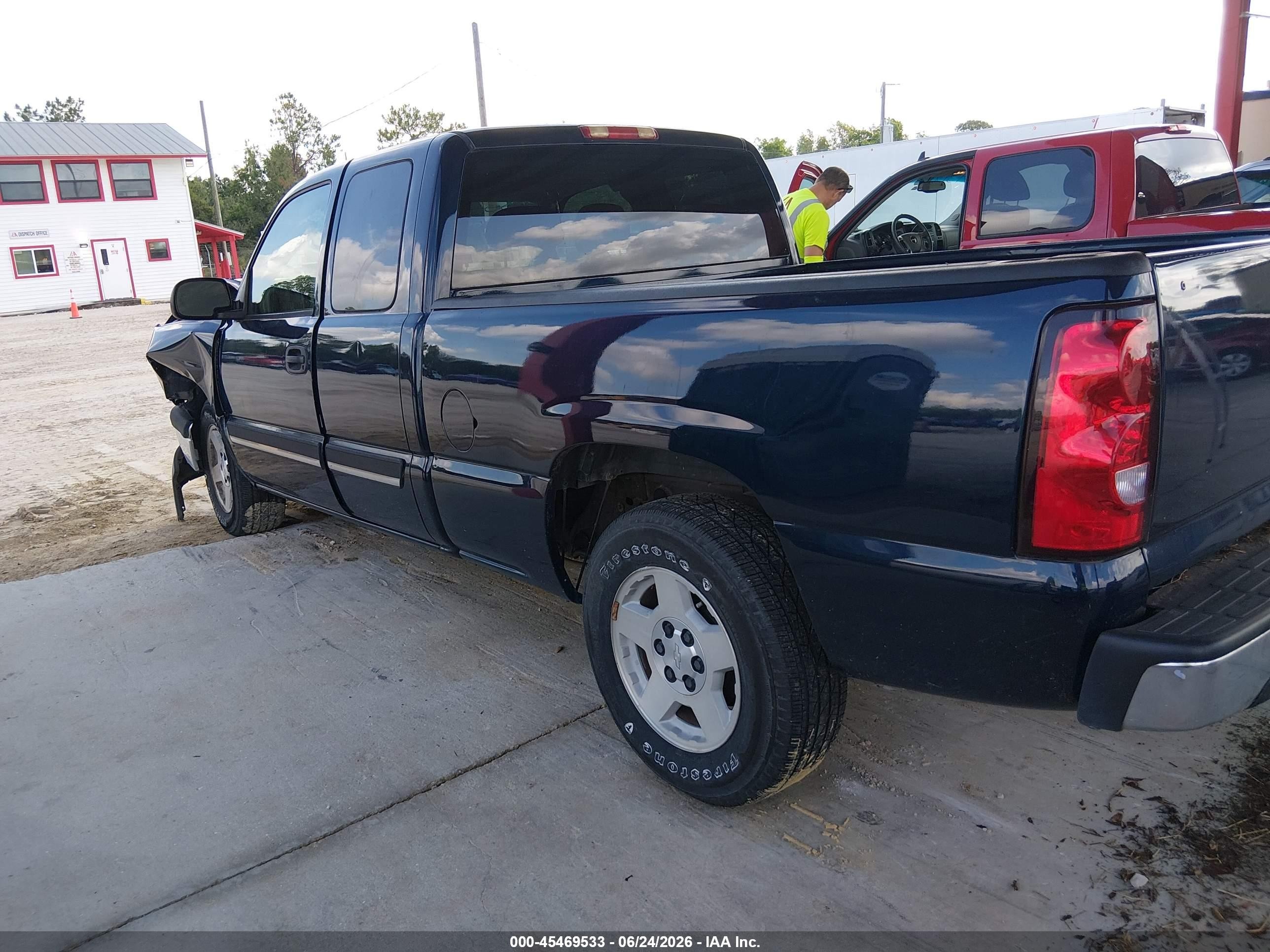 2005 Chevrolet Silverado 1500 Lt Blue vin: 1GCEC19Z95Z297115