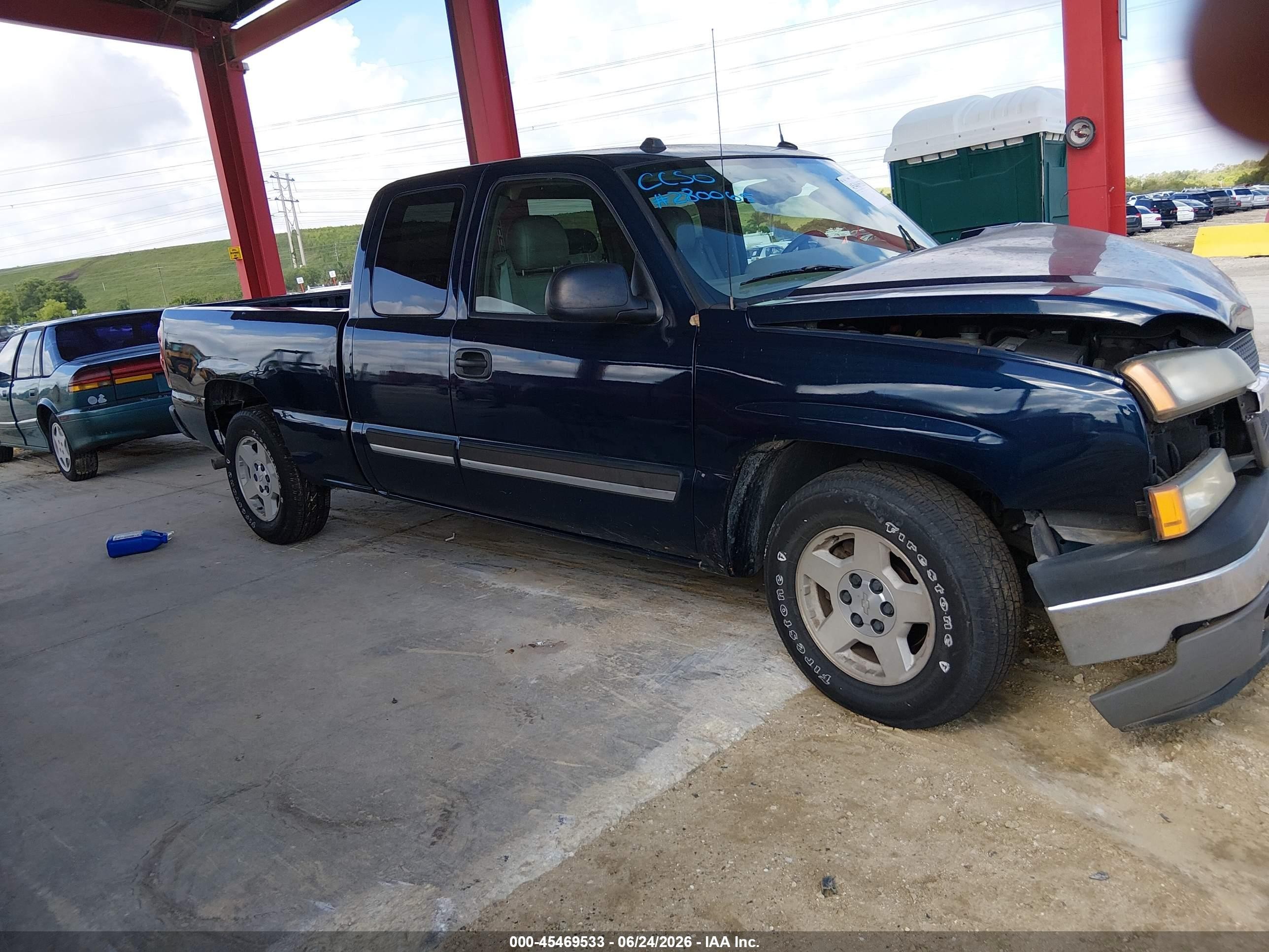 2005 Chevrolet Silverado 1500 Lt Blue vin: 1GCEC19Z95Z297115