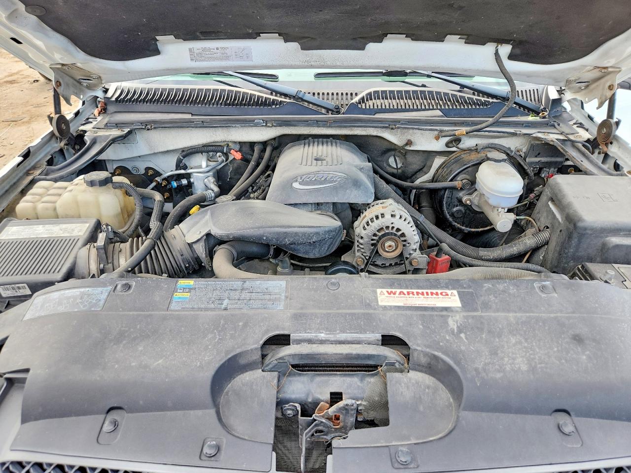 2005 Chevrolet Silverado C1500 White vin: 1GCEC19ZX5Z278850