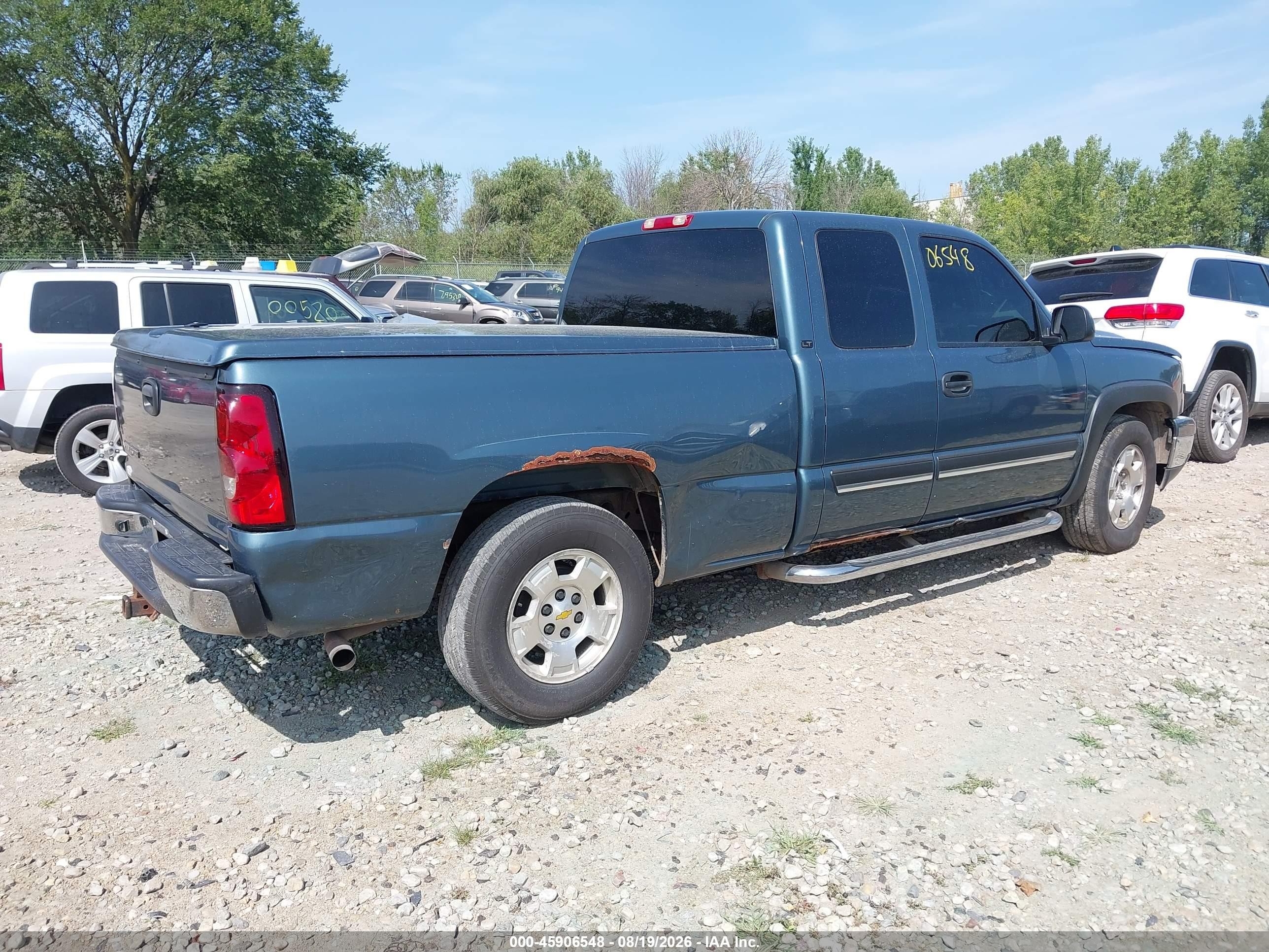 2007 Chevrolet Silverado 1500 Classic Lt1 Light Blue vin: 1GCEC19ZX7Z101024