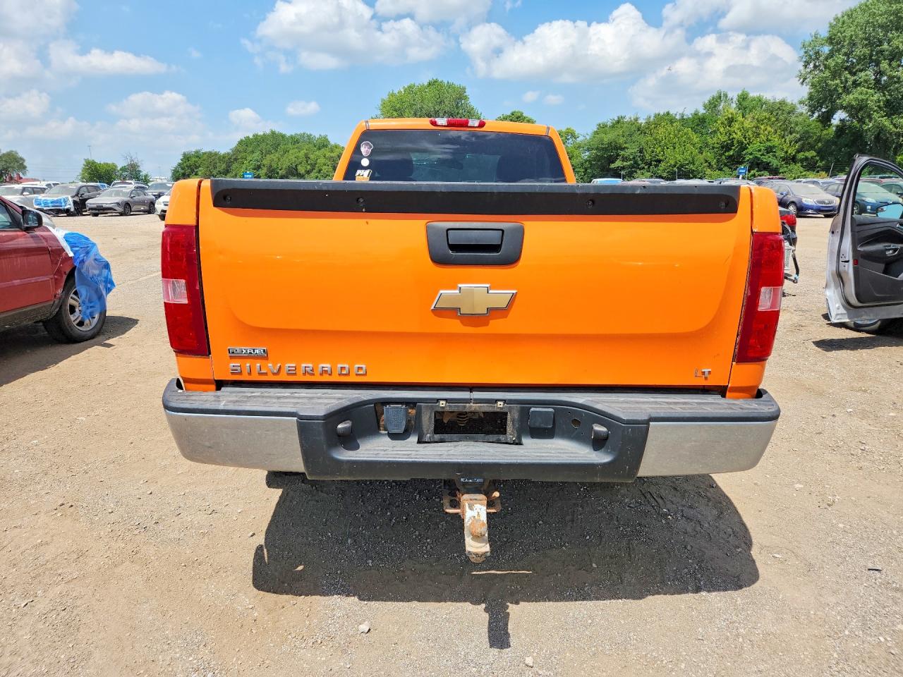 2009 Chevrolet Silverado C1500 Lt Orange vin: 1GCEC24029Z185518