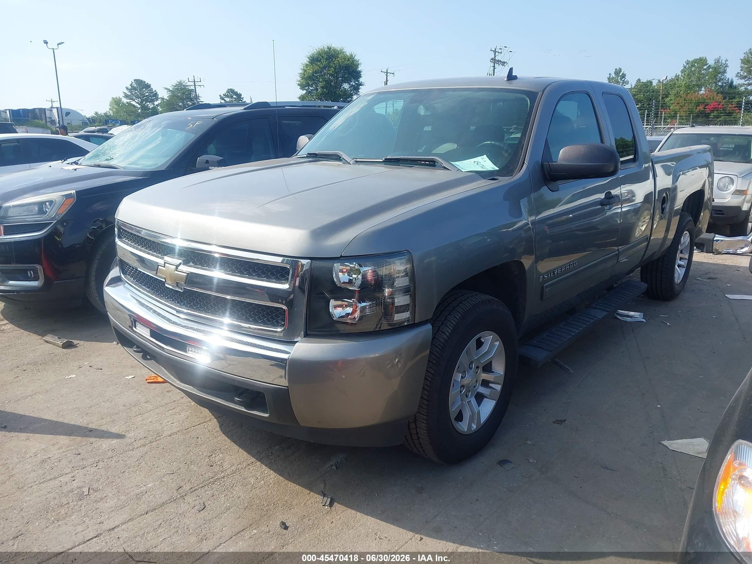 2009 Chevrolet Silverado 1500 Lt Gray vin: 1GCEC29009Z125357