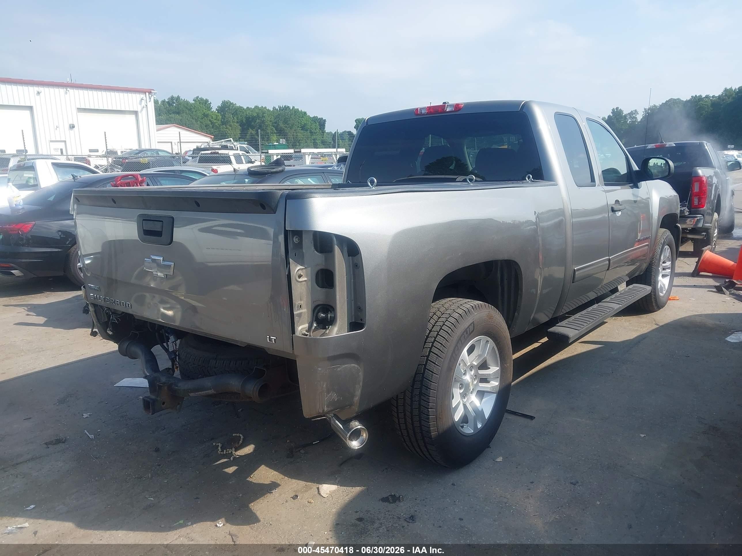 2009 Chevrolet Silverado 1500 Lt Gray vin: 1GCEC29009Z125357