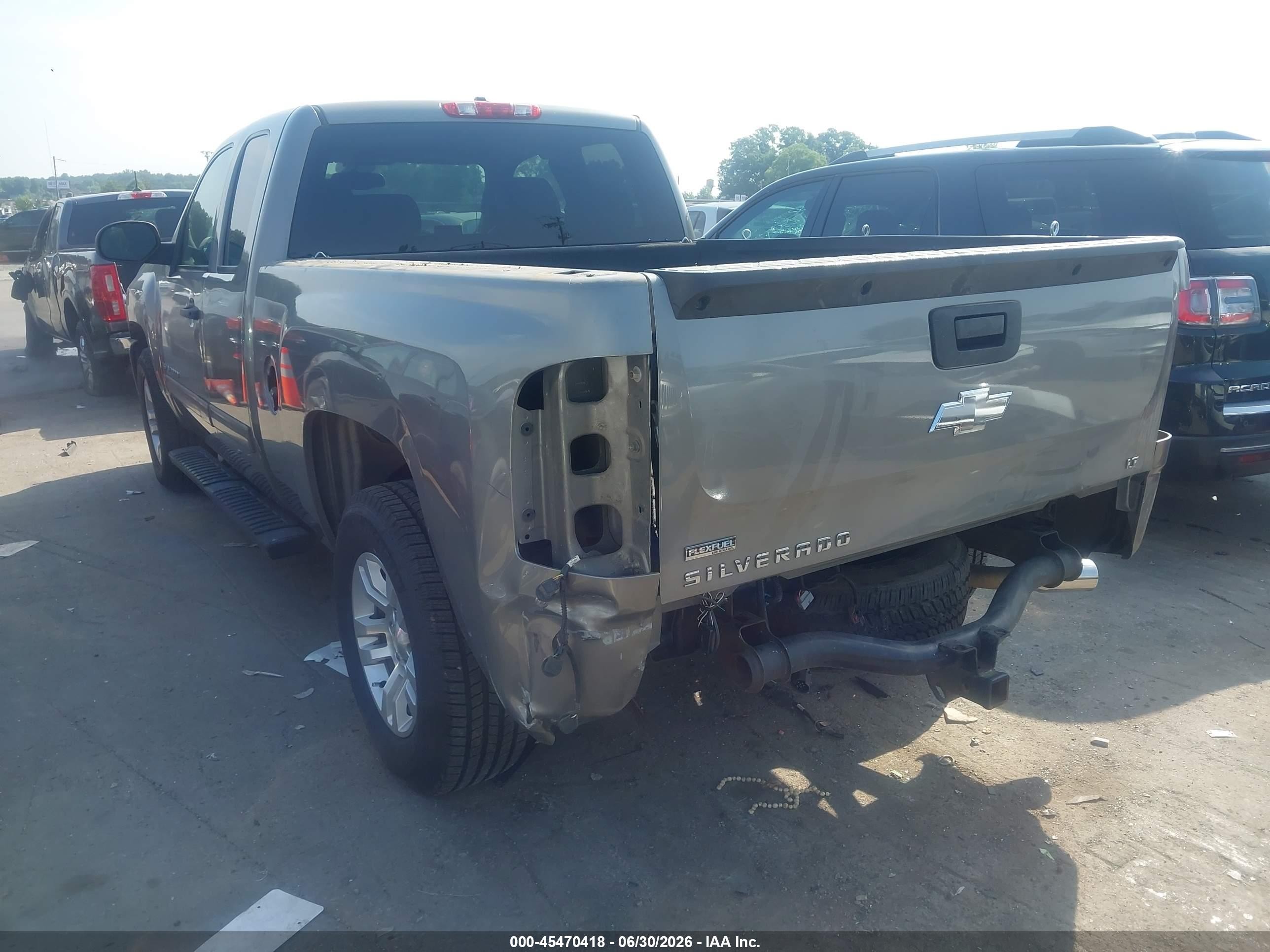 2009 Chevrolet Silverado 1500 Lt Gray vin: 1GCEC29009Z125357