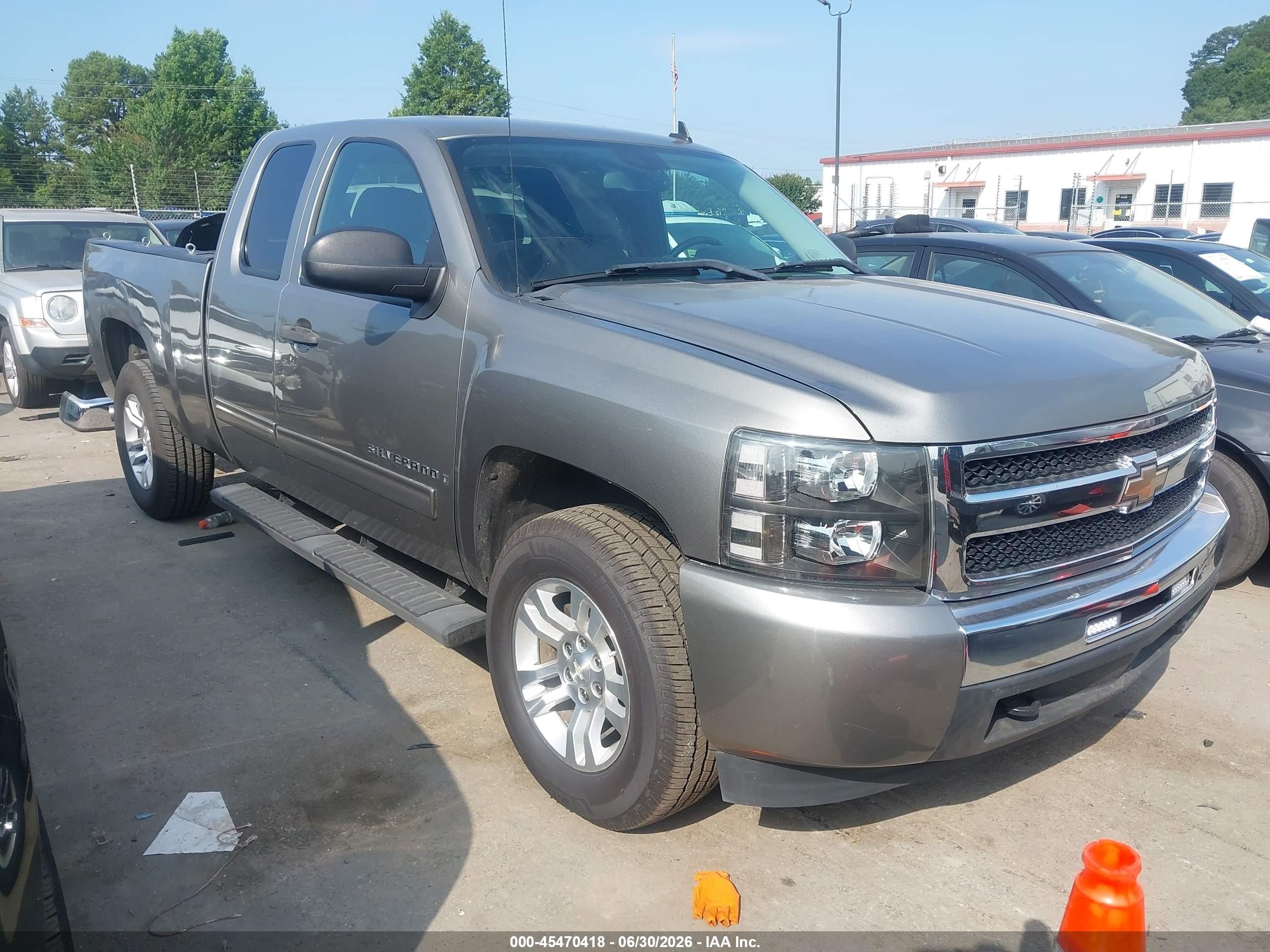 2009 Chevrolet Silverado 1500 Lt Gray vin: 1GCEC29009Z125357