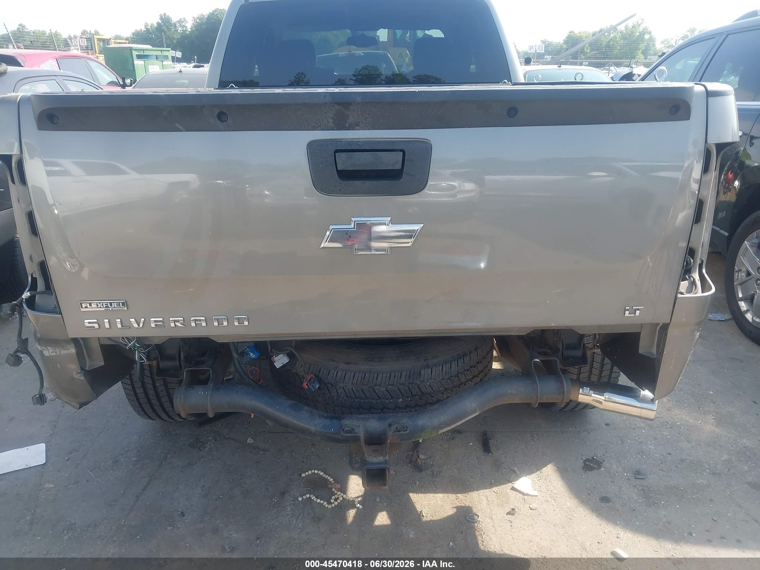 2009 Chevrolet Silverado 1500 Lt Gray vin: 1GCEC29009Z125357