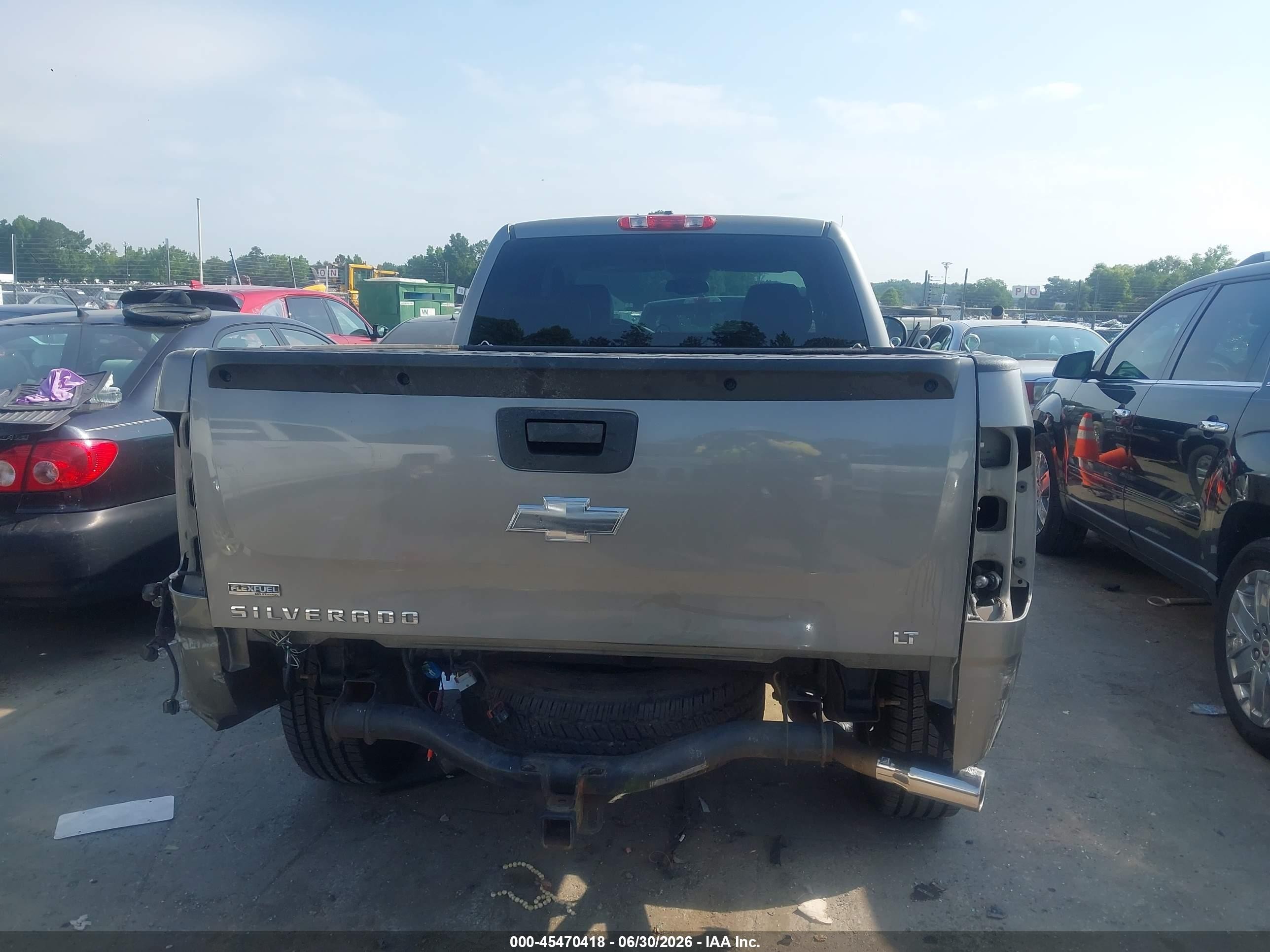 2009 Chevrolet Silverado 1500 Lt Gray vin: 1GCEC29009Z125357