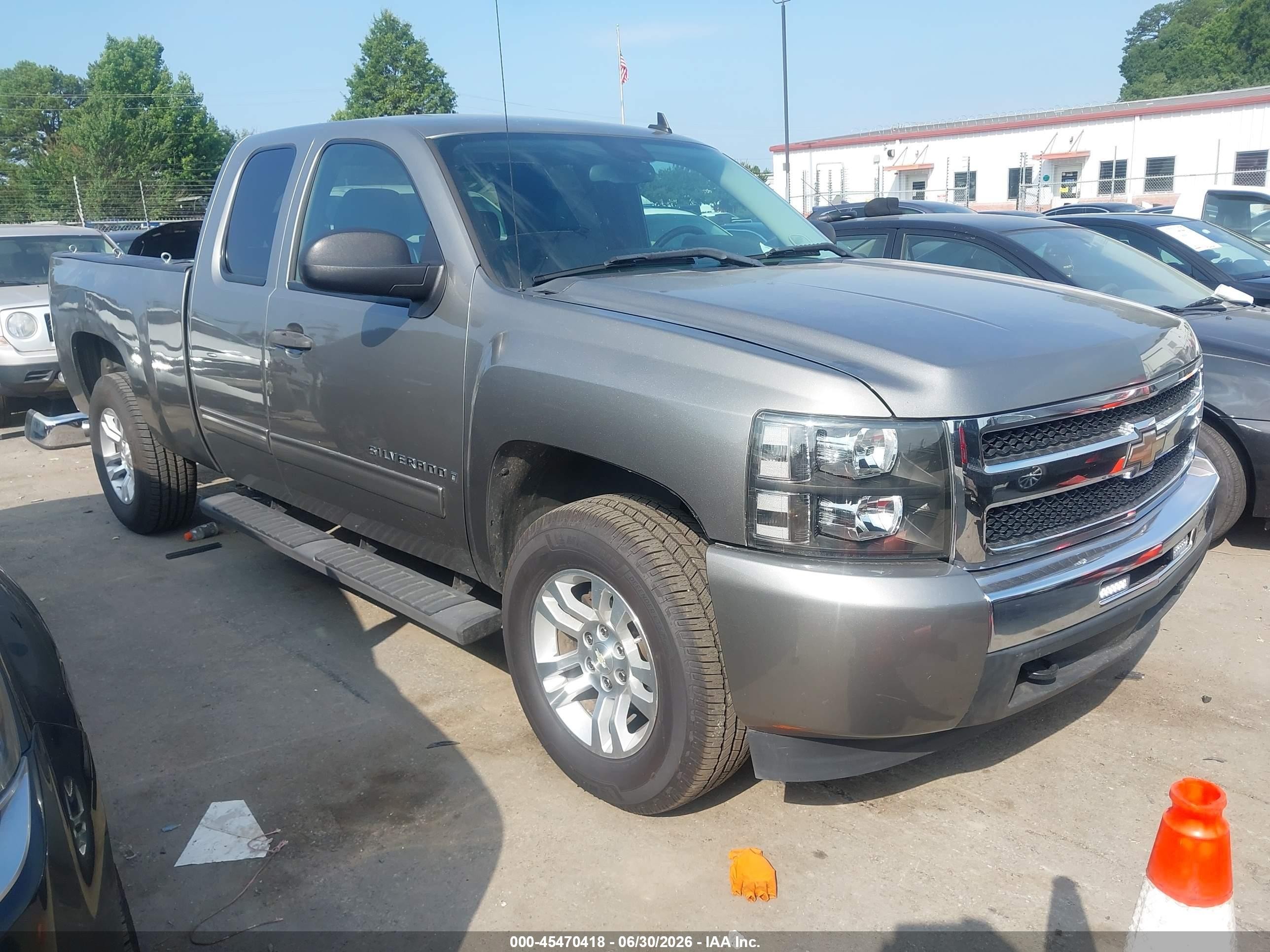 2009 Chevrolet Silverado 1500 Lt Gray vin: 1GCEC29009Z125357