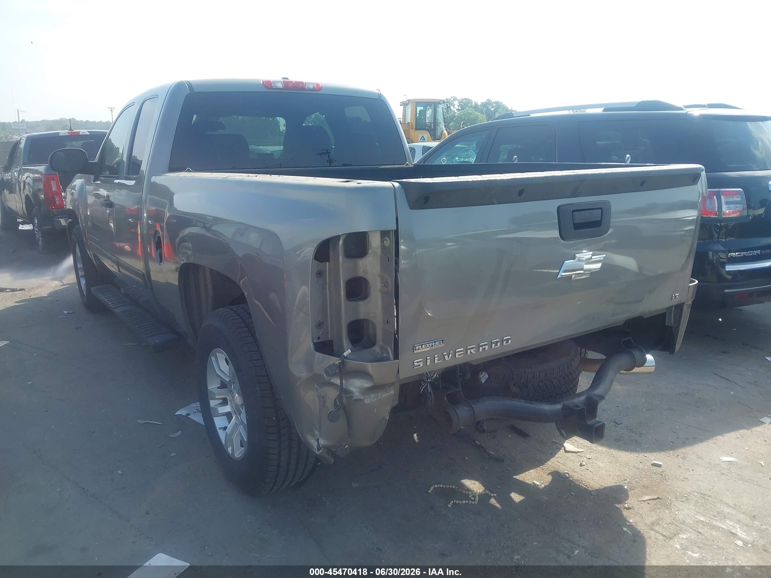 2009 Chevrolet Silverado 1500 Lt Gray vin: 1GCEC29009Z125357