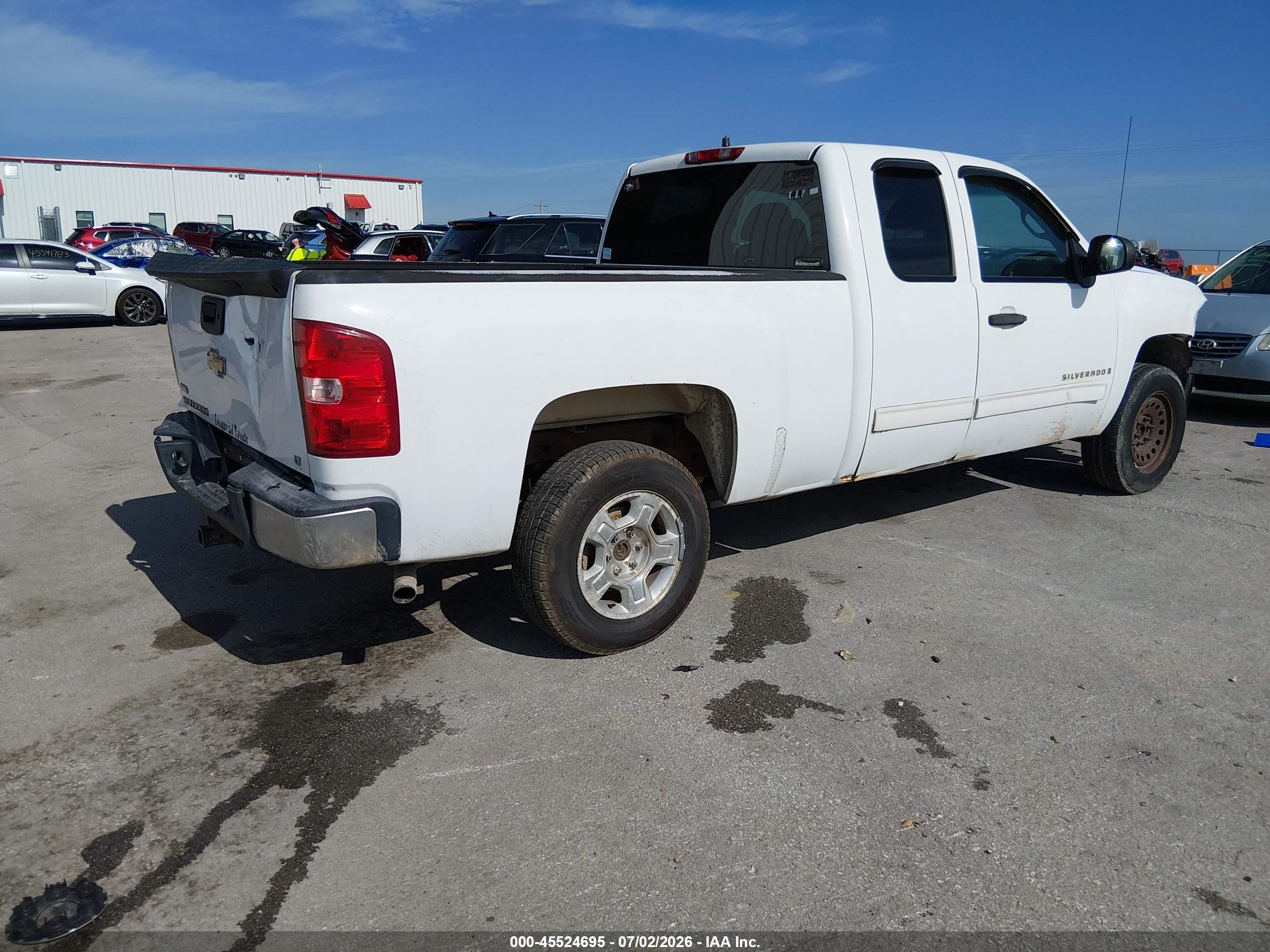 2009 Chevrolet Silverado 1500 Lt White vin: 1GCEC29019Z103545
