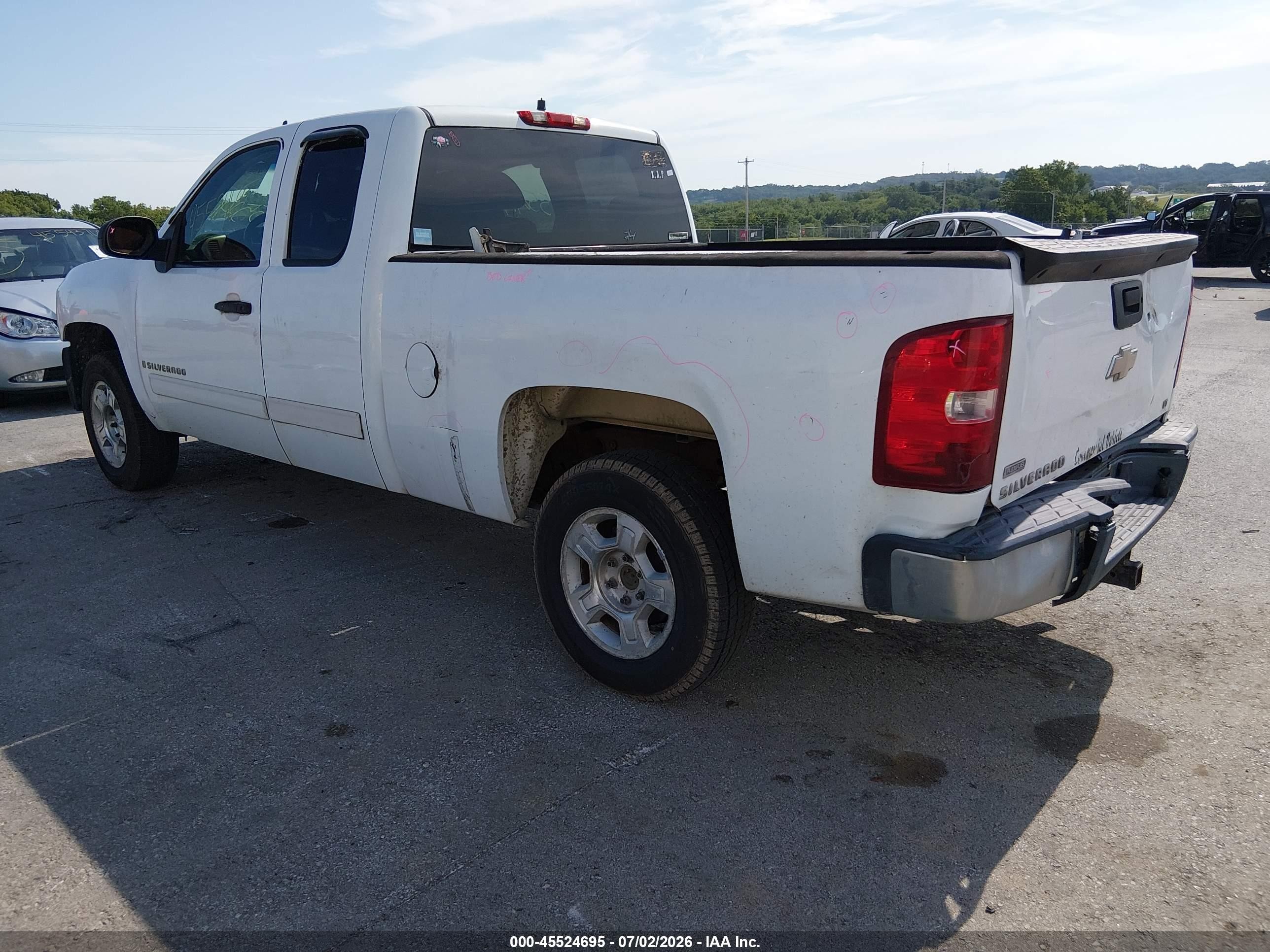 2009 Chevrolet Silverado 1500 Lt White vin: 1GCEC29019Z103545