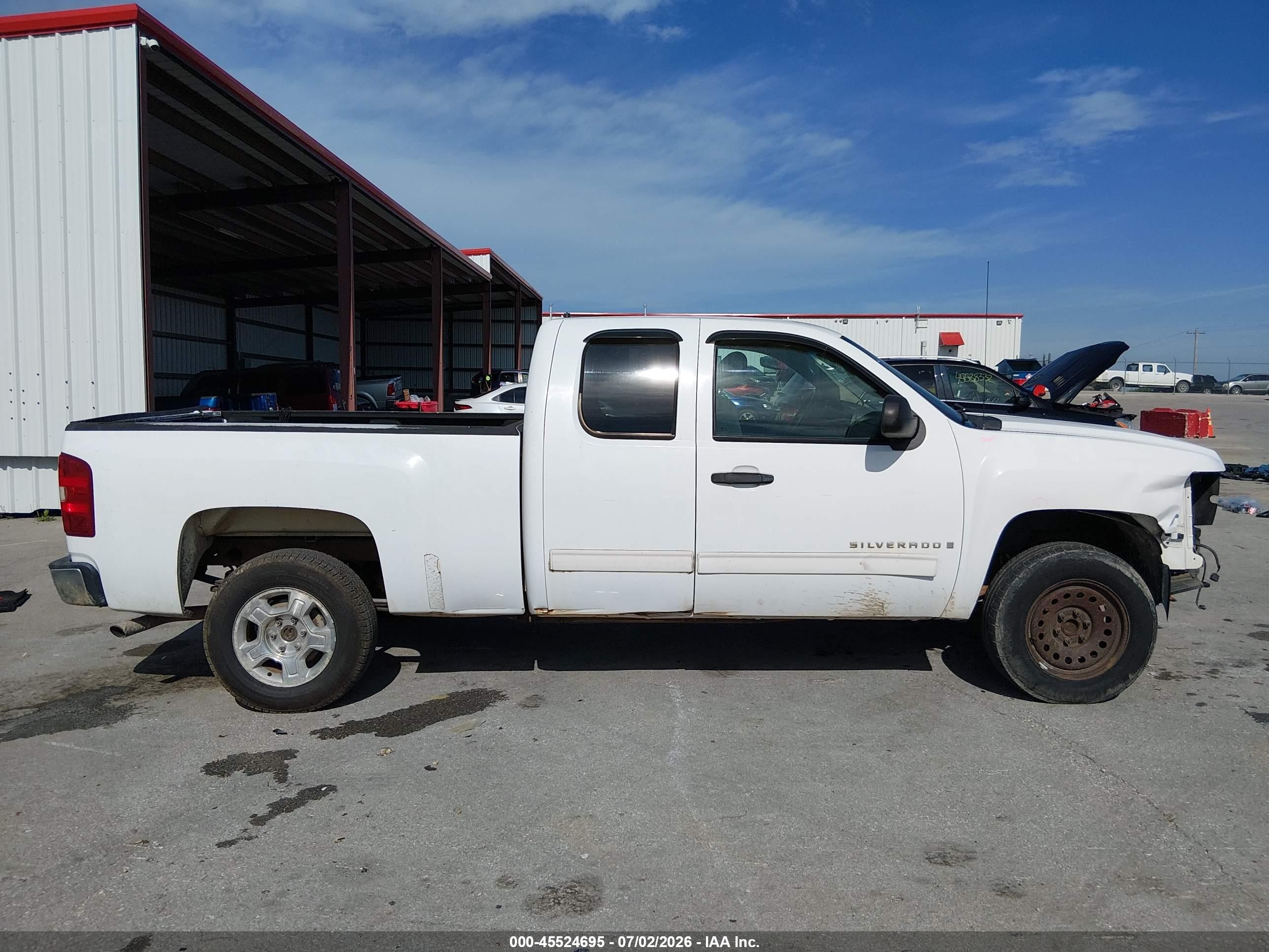 2009 Chevrolet Silverado 1500 Lt White vin: 1GCEC29019Z103545