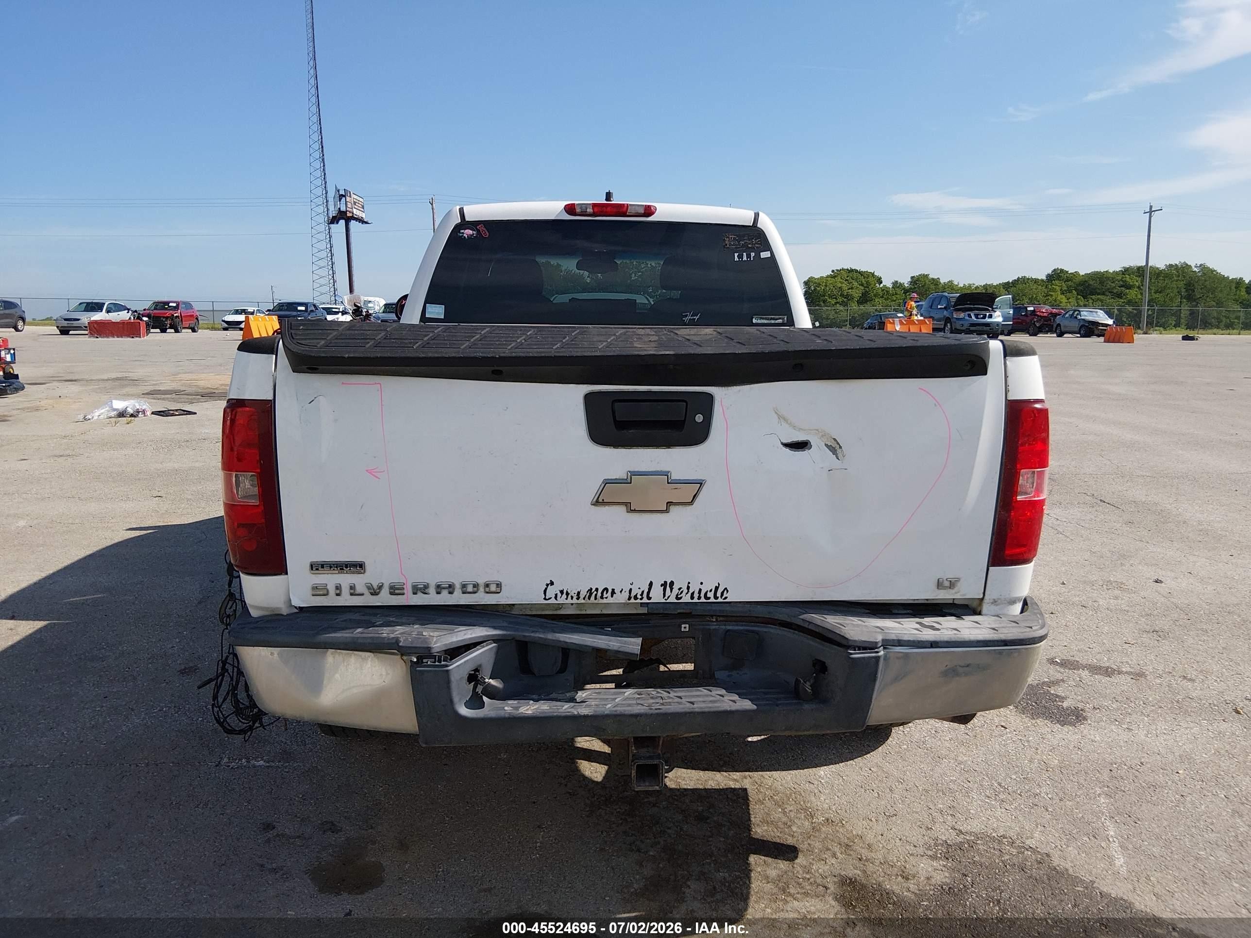 2009 Chevrolet Silverado 1500 Lt White vin: 1GCEC29019Z103545