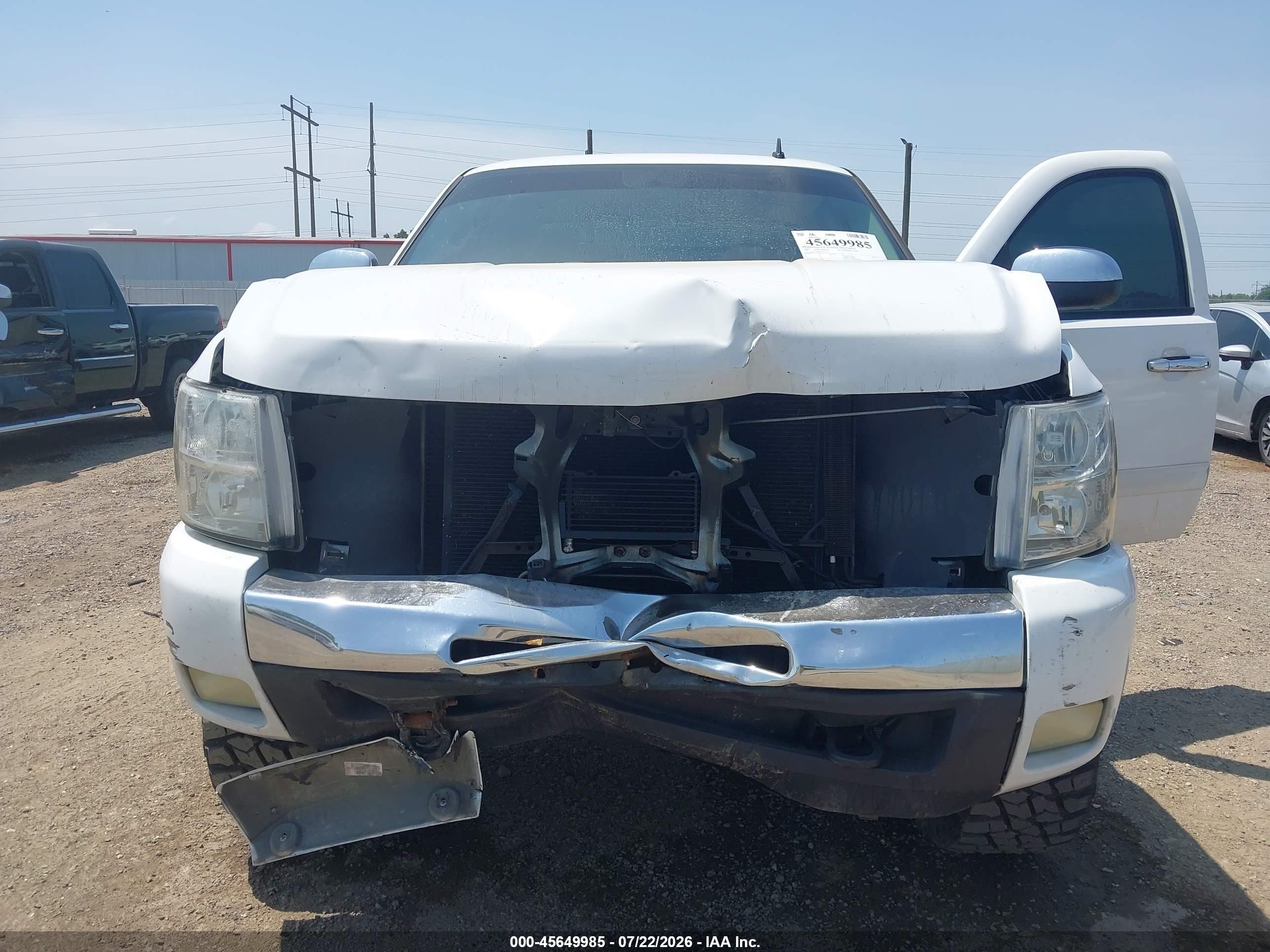 2009 Chevrolet Silverado 1500 Lt White vin: 1GCEC29029Z147571