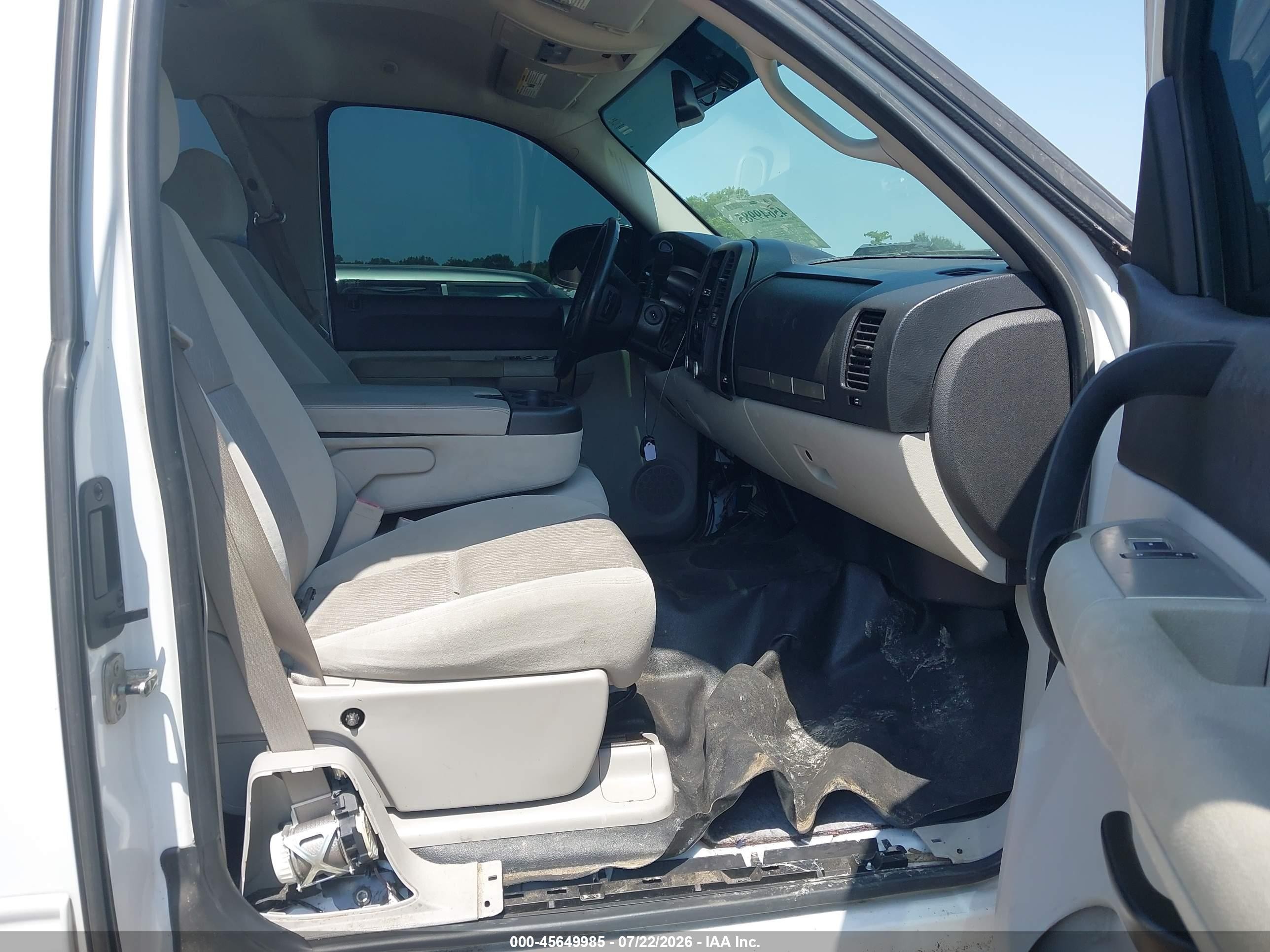 2009 Chevrolet Silverado 1500 Lt White vin: 1GCEC29029Z147571