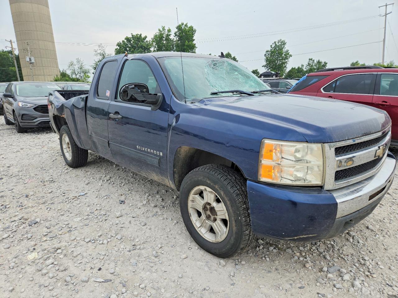 2009 Chevrolet Silverado C1500 Lt Blue vin: 1GCEC29029Z199282