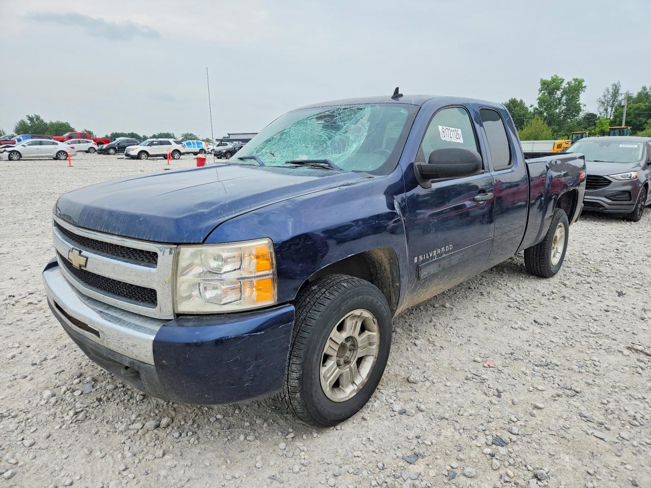 2009 Chevrolet Silverado C1500 Lt Синий vin: 1GCEC29029Z199282
