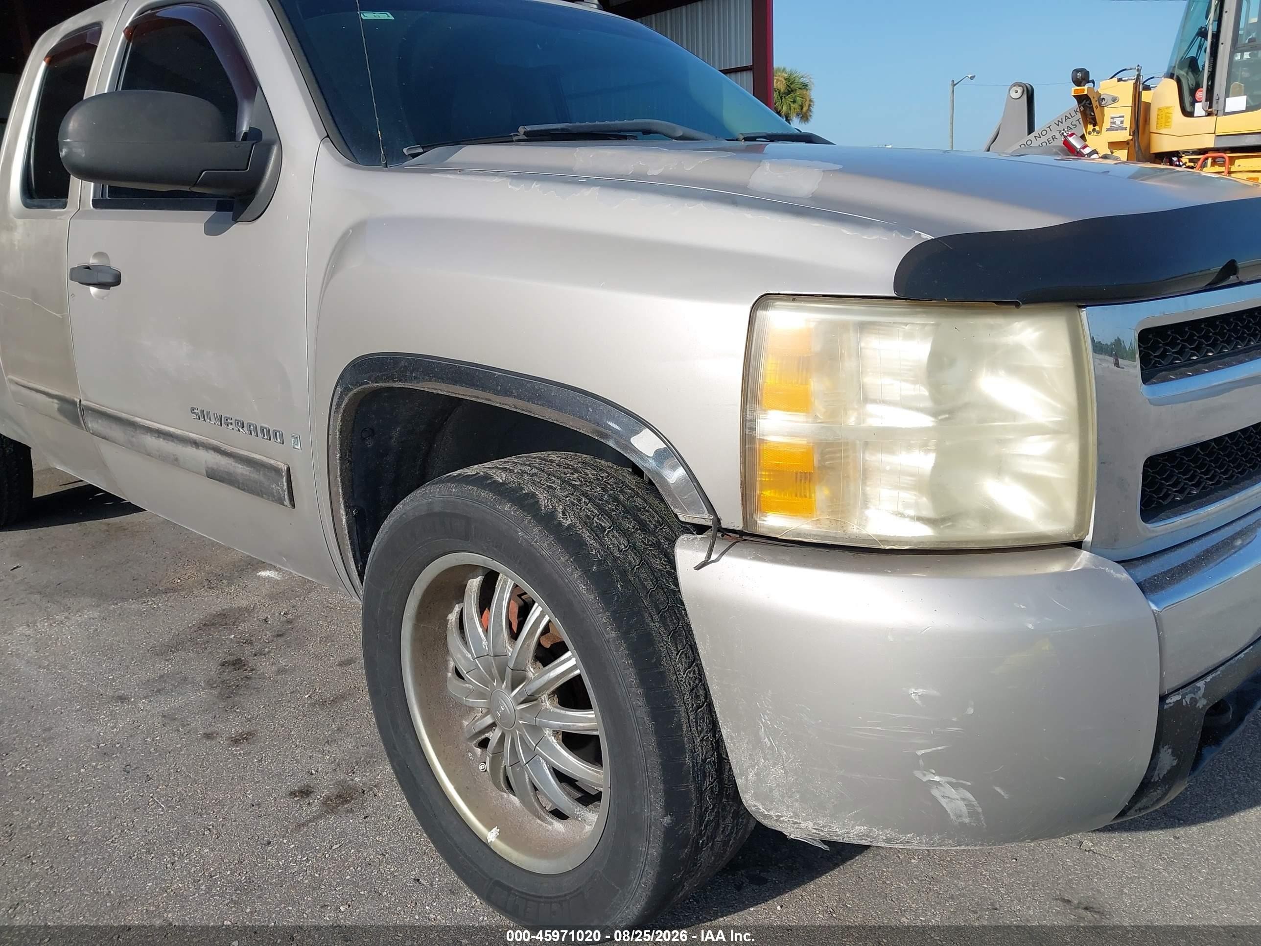 2009 Chevrolet Silverado 1500 Lt Champagne vin: 1GCEC29039Z128608