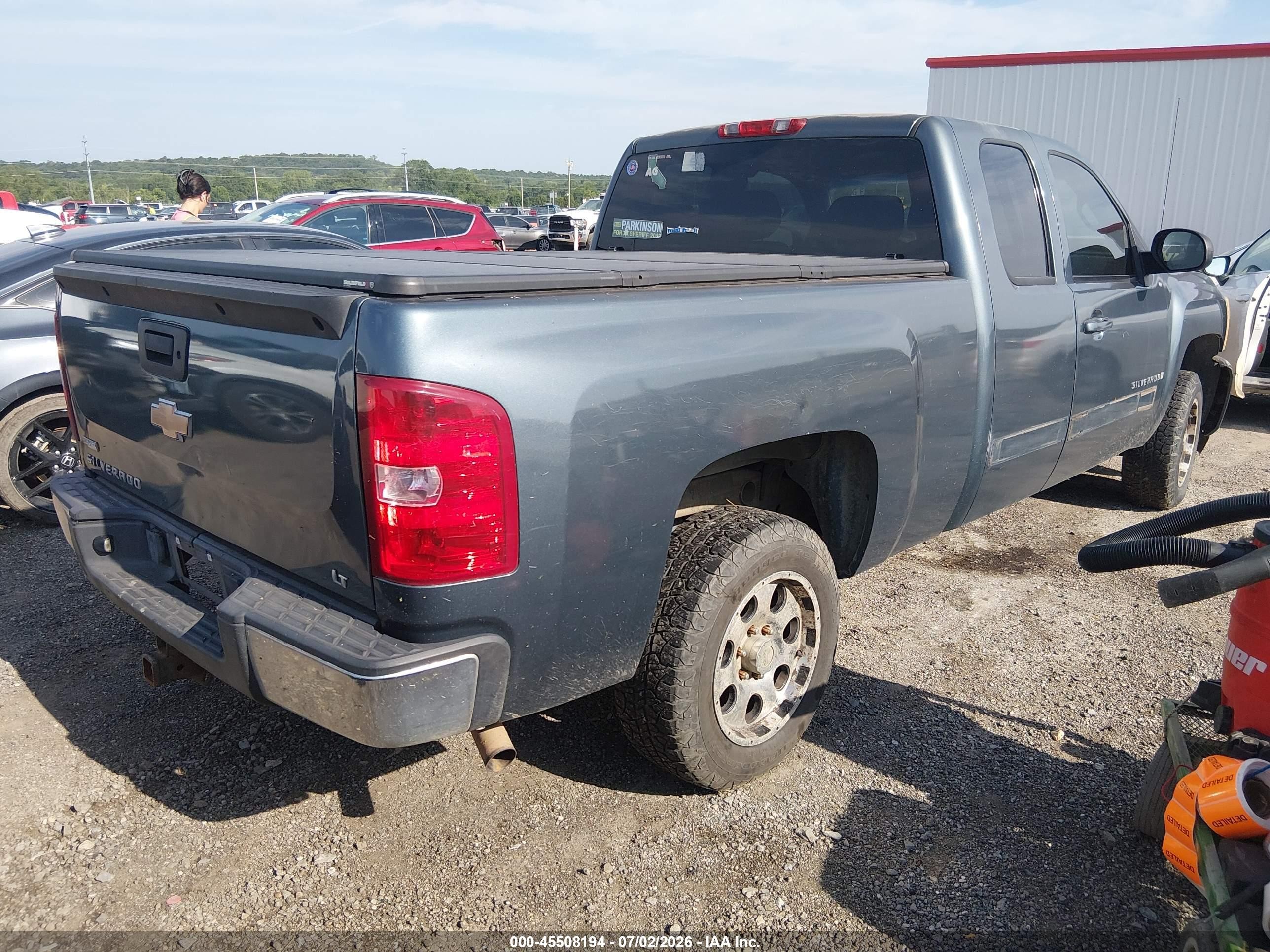 2009 Chevrolet Silverado 1500 Lt Gray vin: 1GCEC29069Z270872
