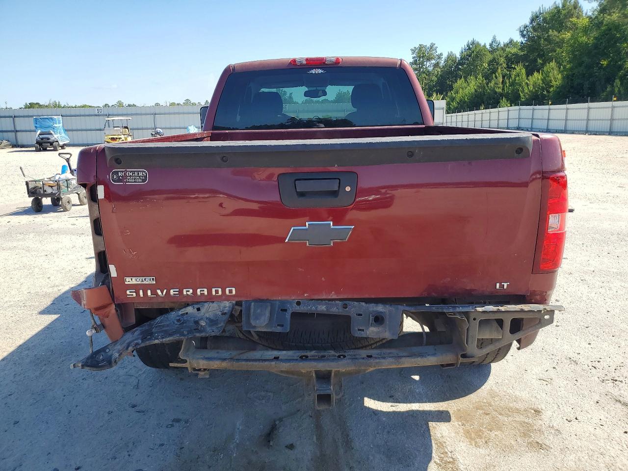 2009 Chevrolet Silverado C1500 Lt Burgundy vin: 1GCEC29079Z154015