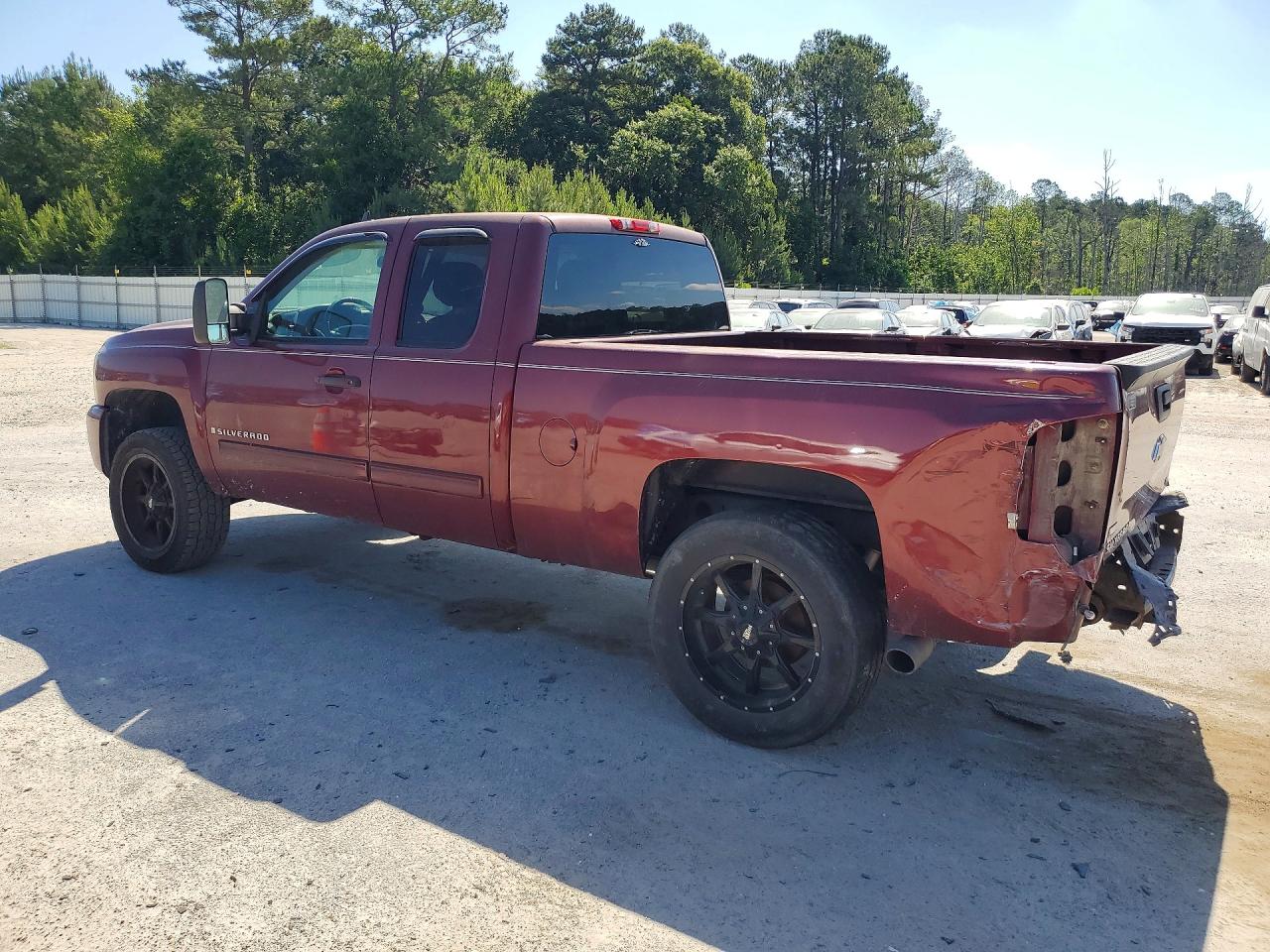 2009 Chevrolet Silverado C1500 Lt Burgundy vin: 1GCEC29079Z154015