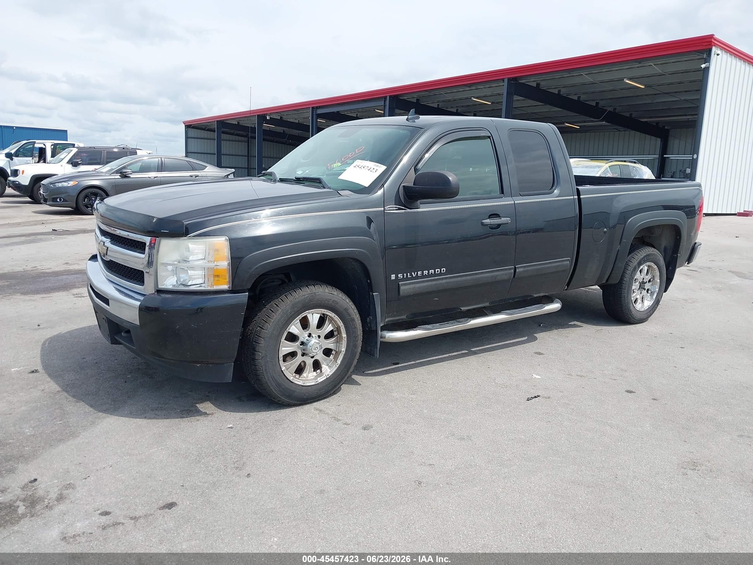2009 Chevrolet Silverado 1500 Lt Black vin: 1GCEC29089Z113442