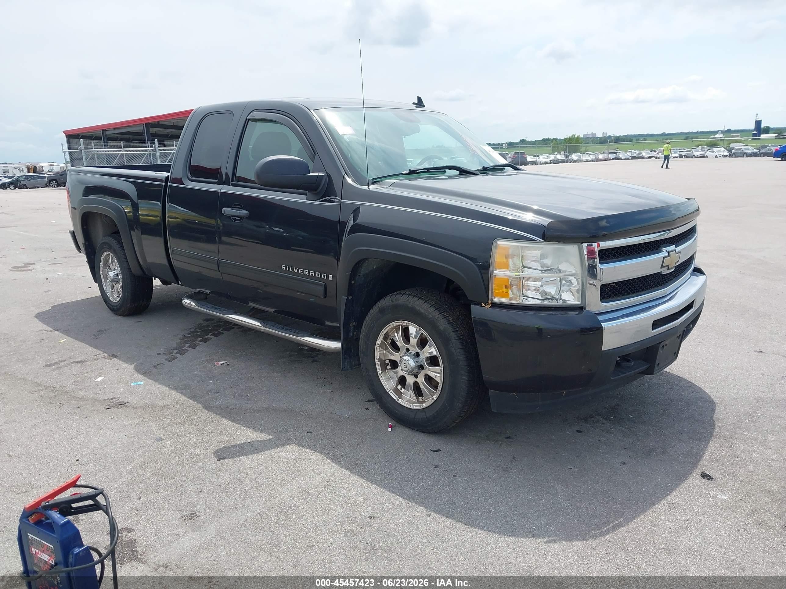 2009 Chevrolet Silverado 1500 Lt Black vin: 1GCEC29089Z113442