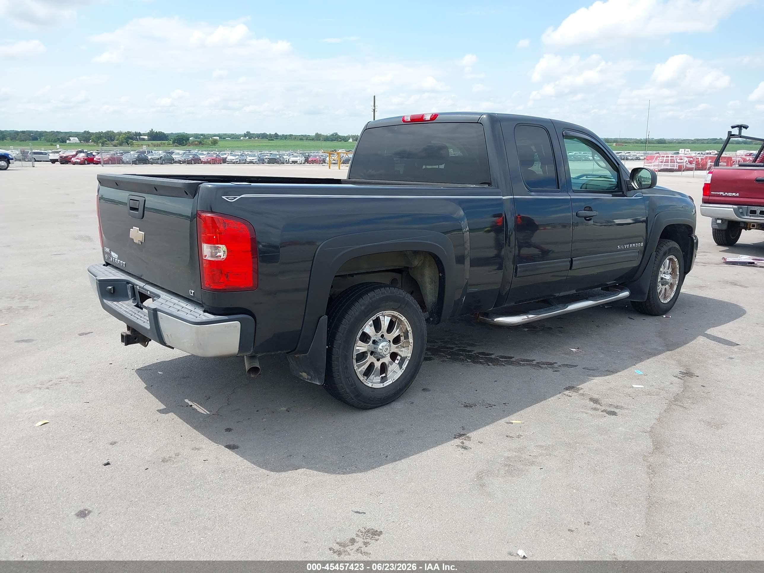 2009 Chevrolet Silverado 1500 Lt Black vin: 1GCEC29089Z113442