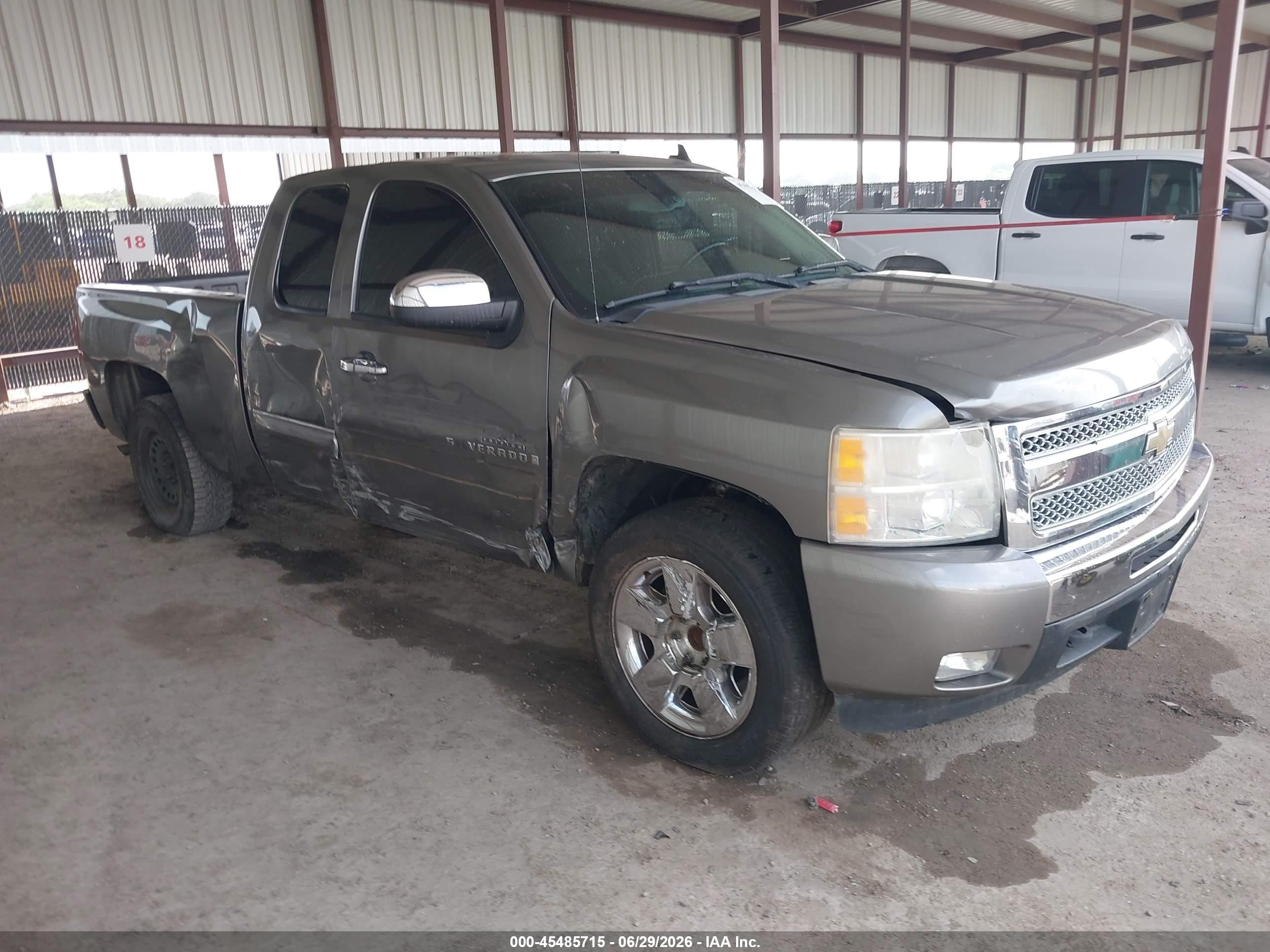2009 Chevrolet Silverado 1500 Lt Gray vin: 1GCEC29089Z260781