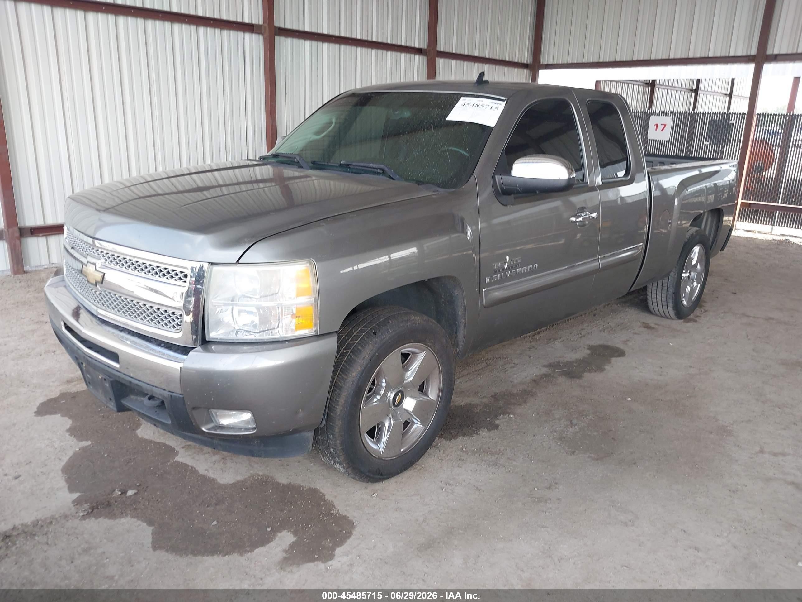 2009 Chevrolet Silverado 1500 Lt Gray vin: 1GCEC29089Z260781