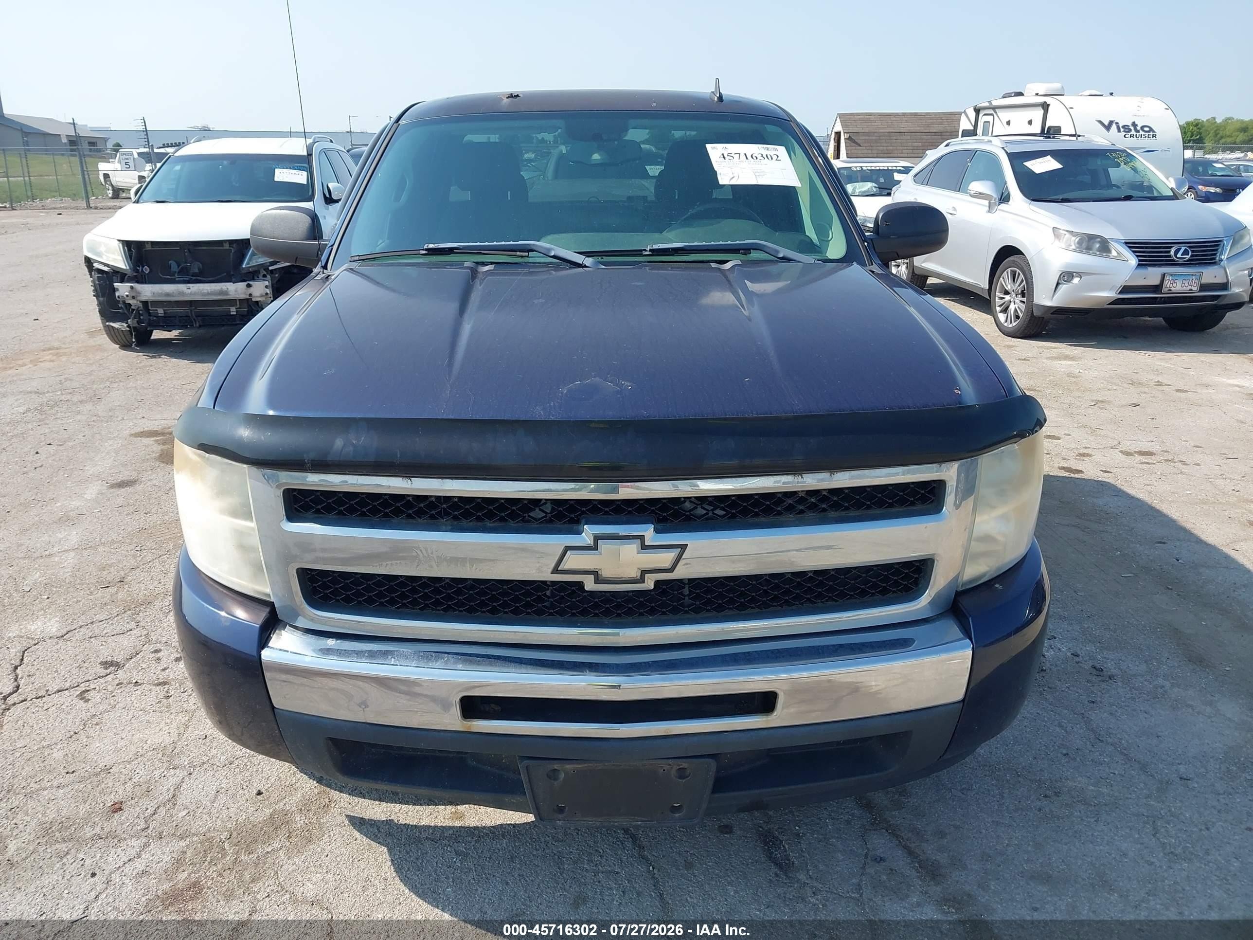2009 Chevrolet Silverado 1500 Lt Dark Blue vin: 1GCEC29099Z231001