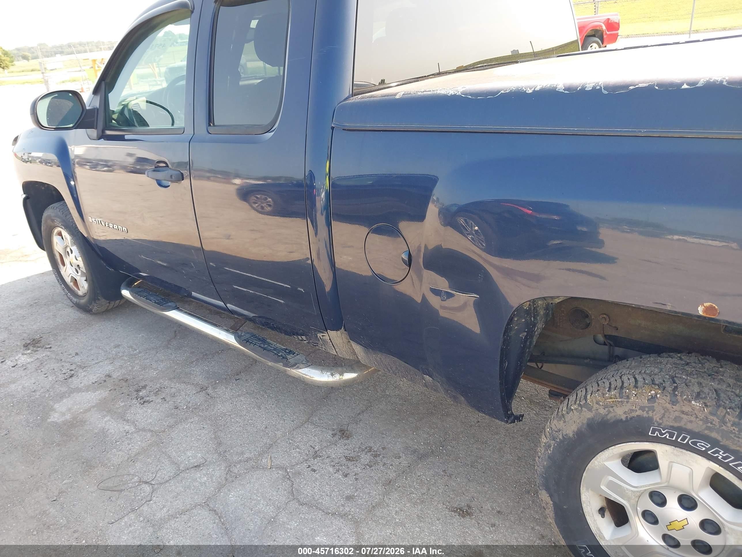 2009 Chevrolet Silverado 1500 Lt Dark Blue vin: 1GCEC29099Z231001
