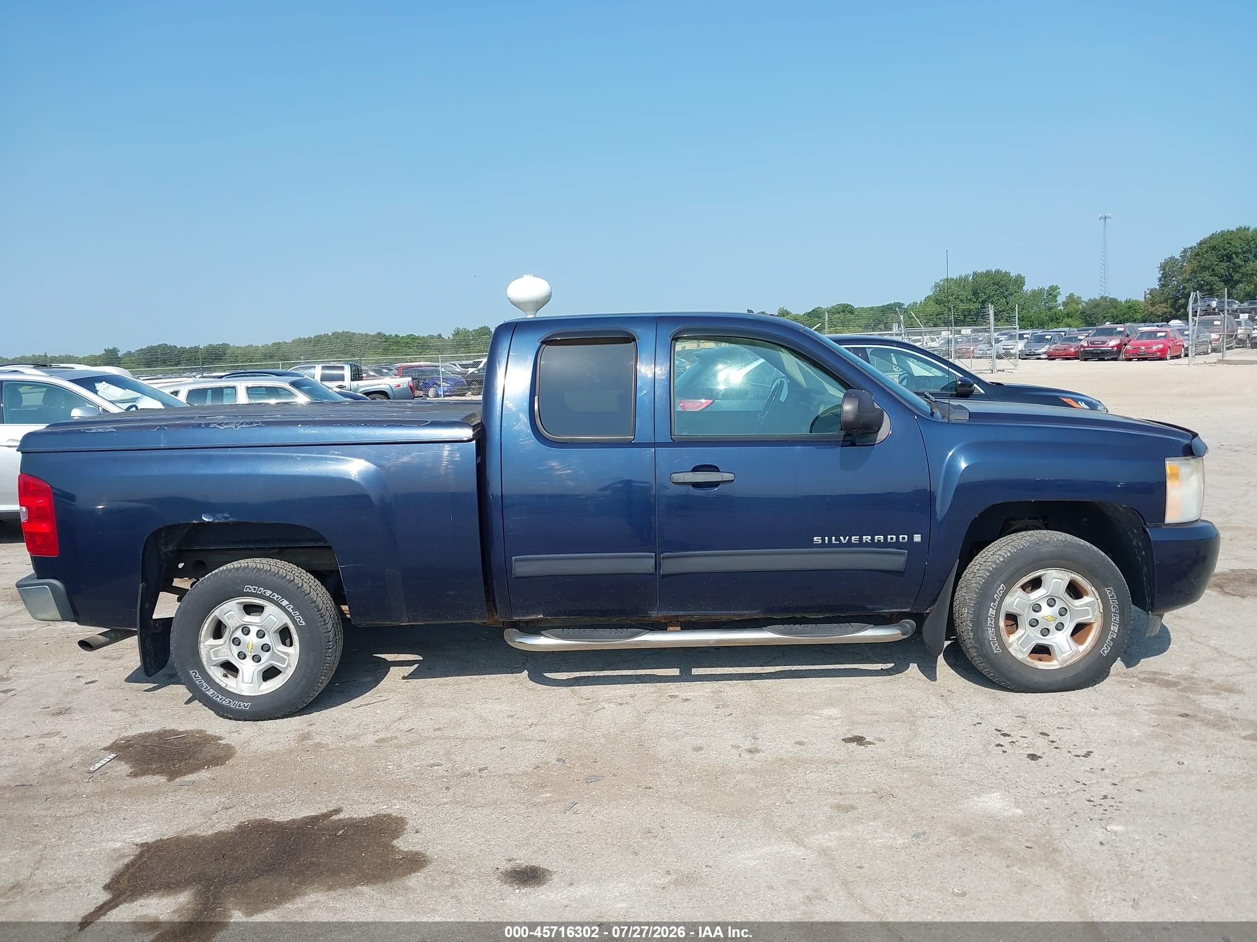 2009 Chevrolet Silverado 1500 Lt Dark Blue vin: 1GCEC29099Z231001
