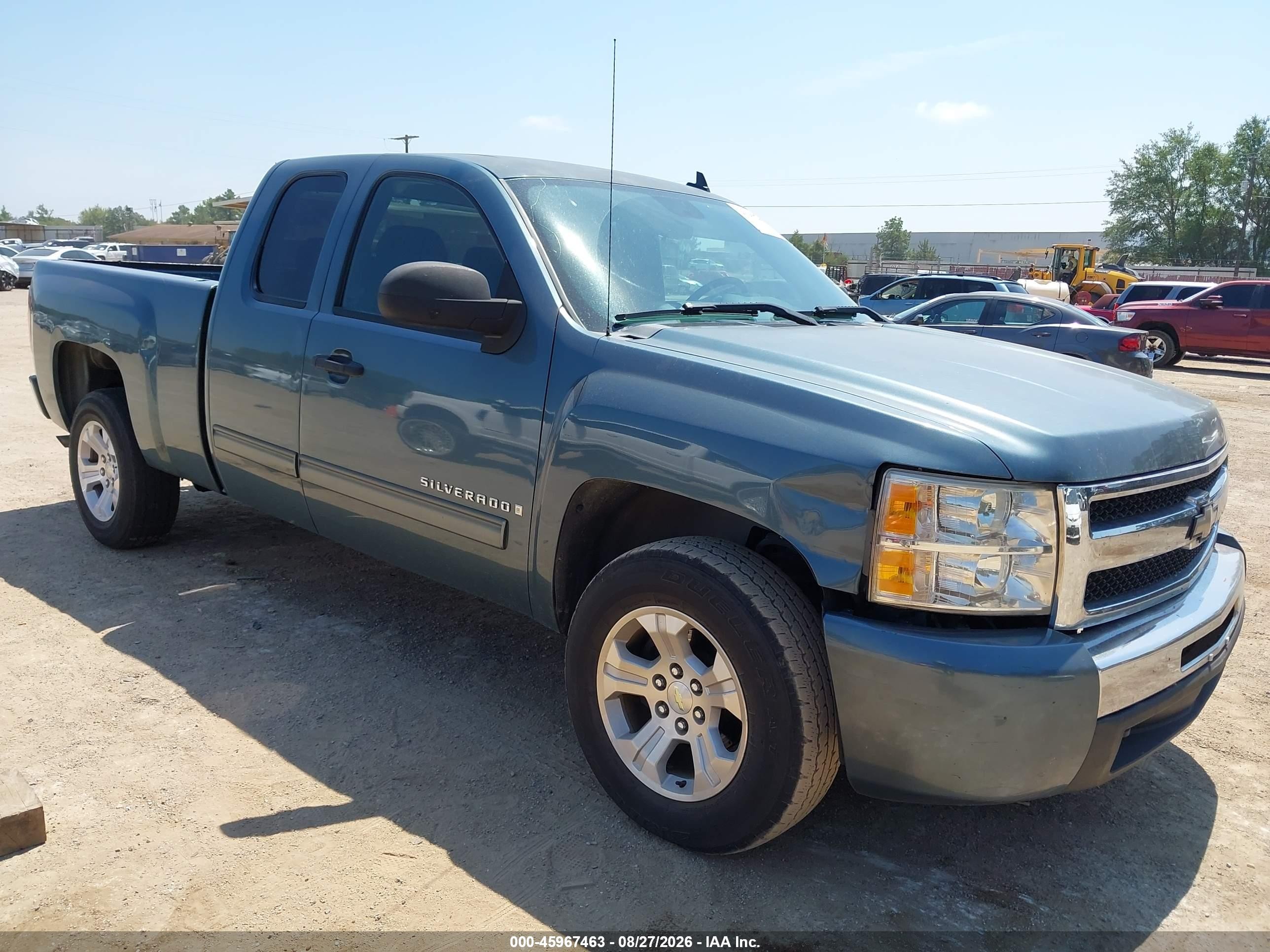 2009 Chevrolet Silverado 1500 Lt Blue vin: 1GCEC29C19Z155445
