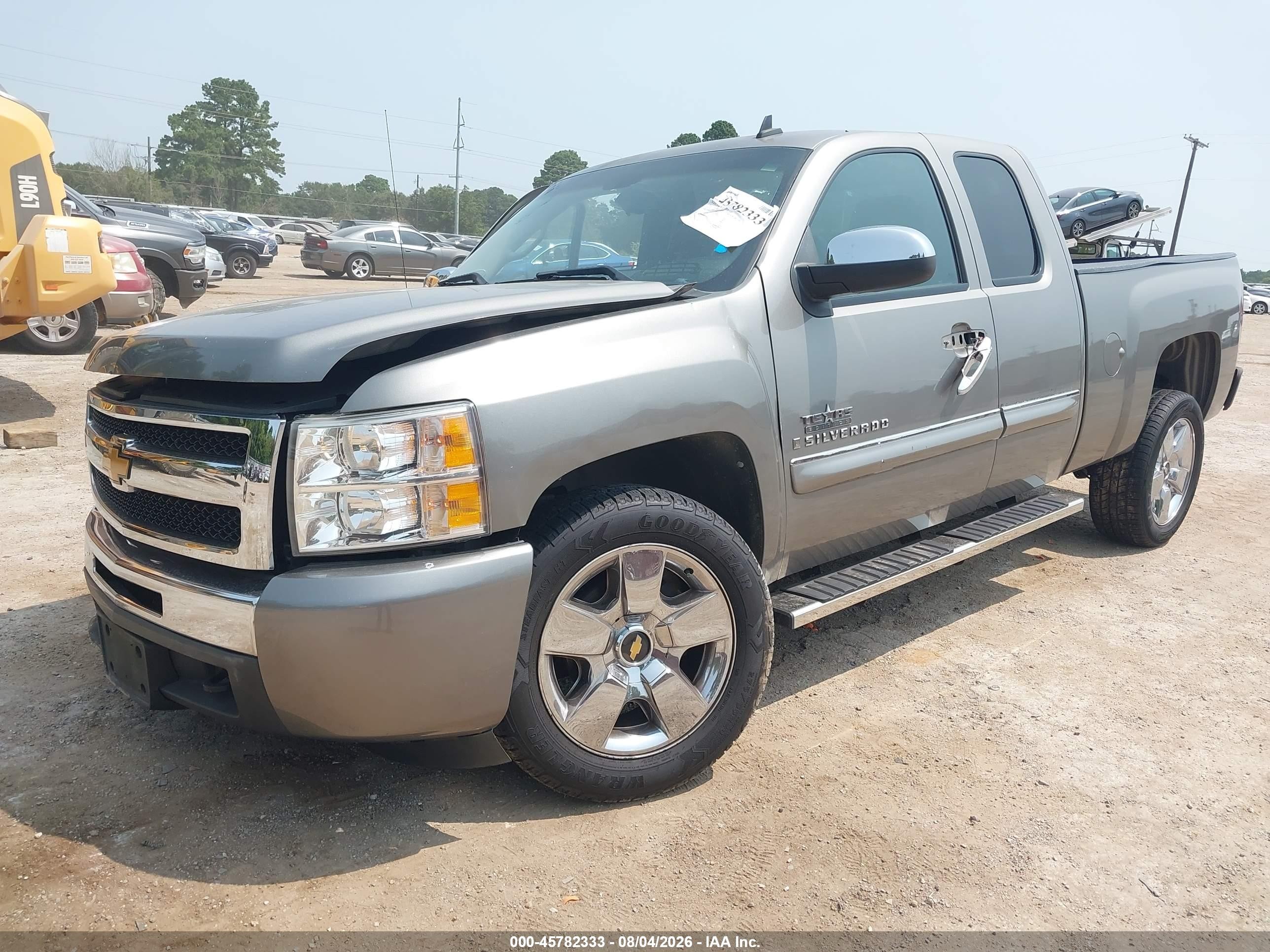 2009 Chevrolet Silverado 1500 Lt Gray vin: 1GCEC29J09Z174258