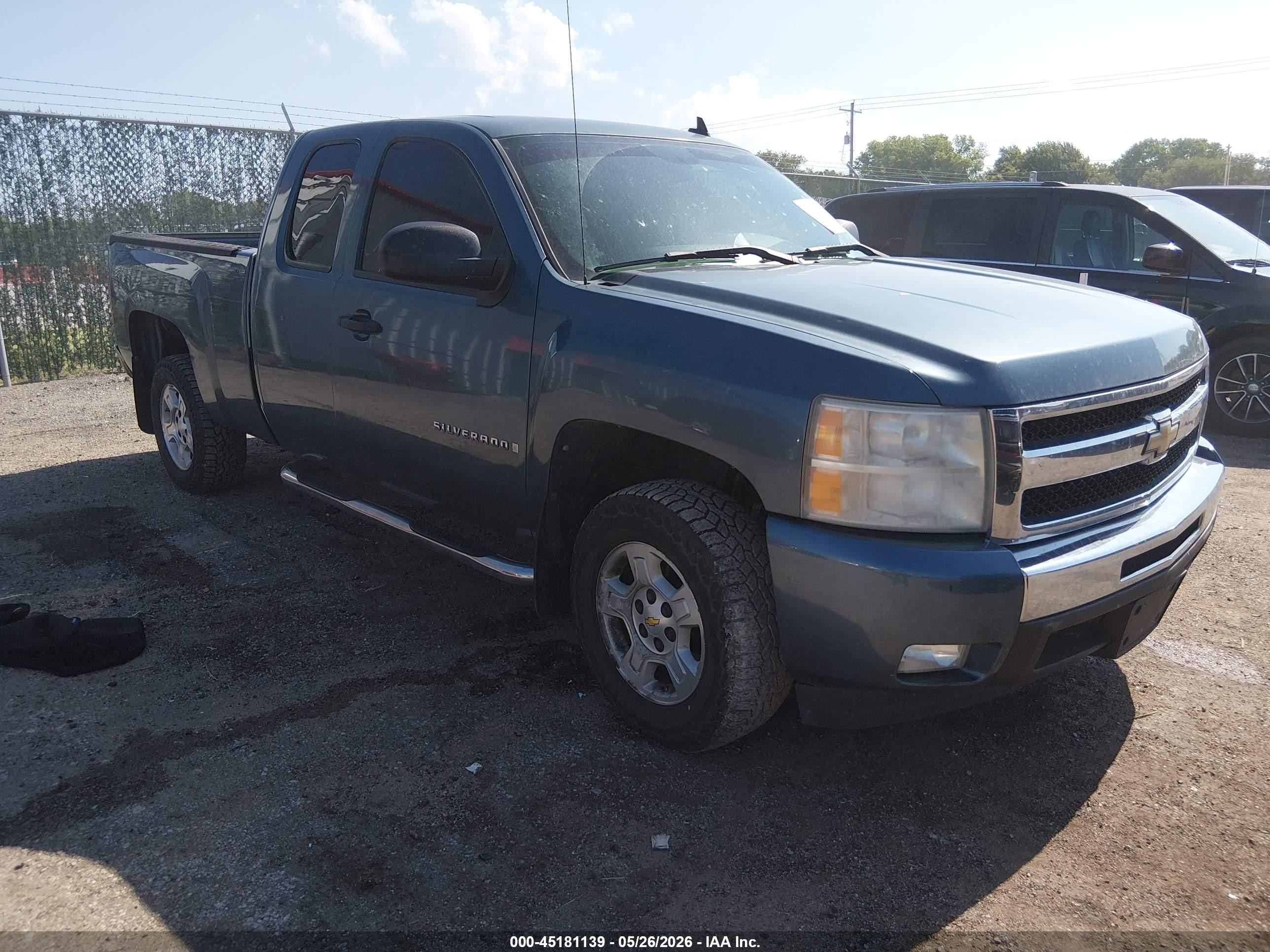 2009 Chevrolet Silverado 1500 Lt Blue vin: 1GCEC29J09Z259052