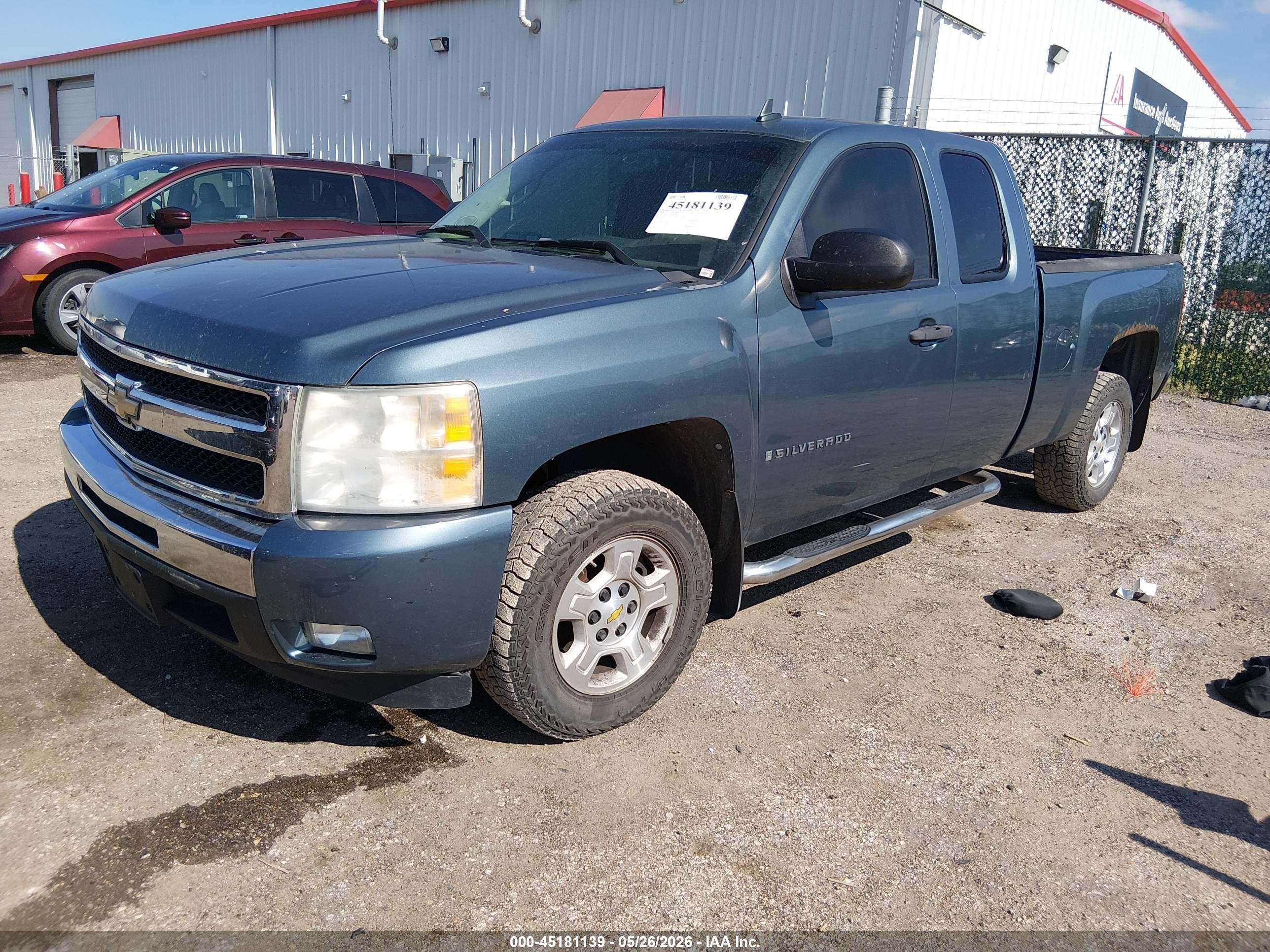 2009 Chevrolet Silverado 1500 Lt Blue vin: 1GCEC29J09Z259052