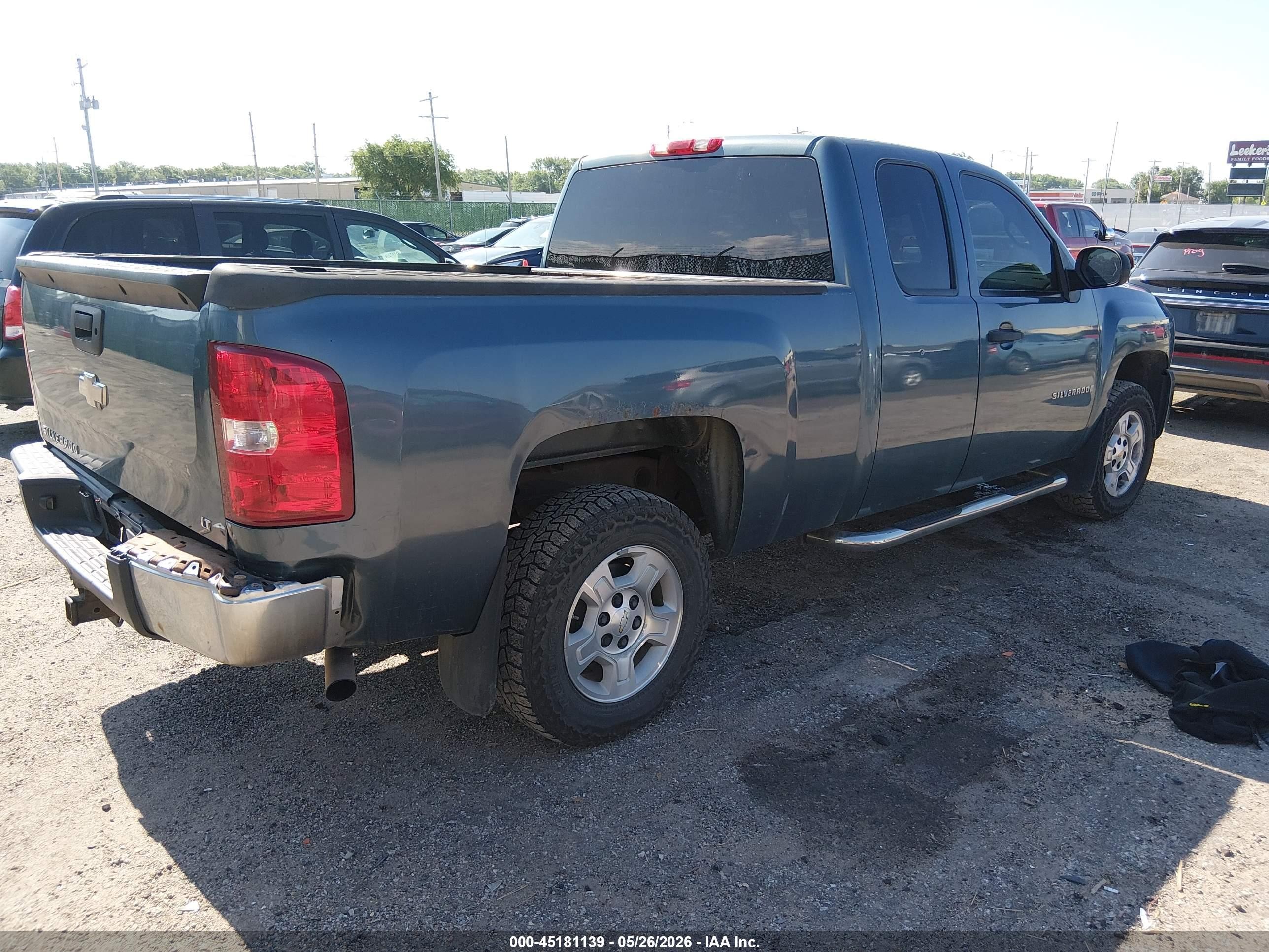 2009 Chevrolet Silverado 1500 Lt Blue vin: 1GCEC29J09Z259052