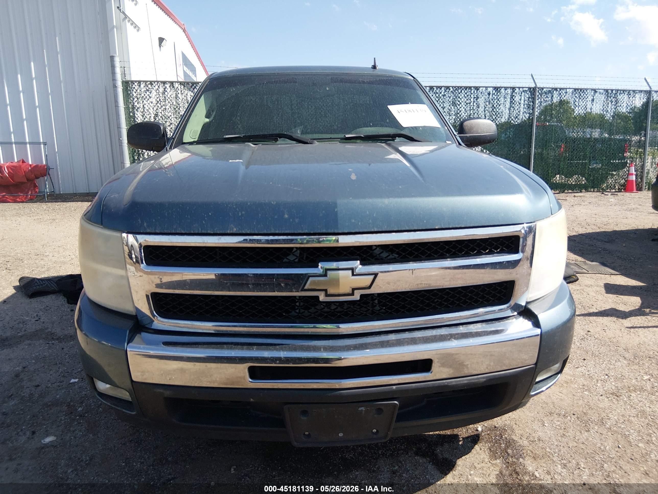 2009 Chevrolet Silverado 1500 Lt Blue vin: 1GCEC29J09Z259052