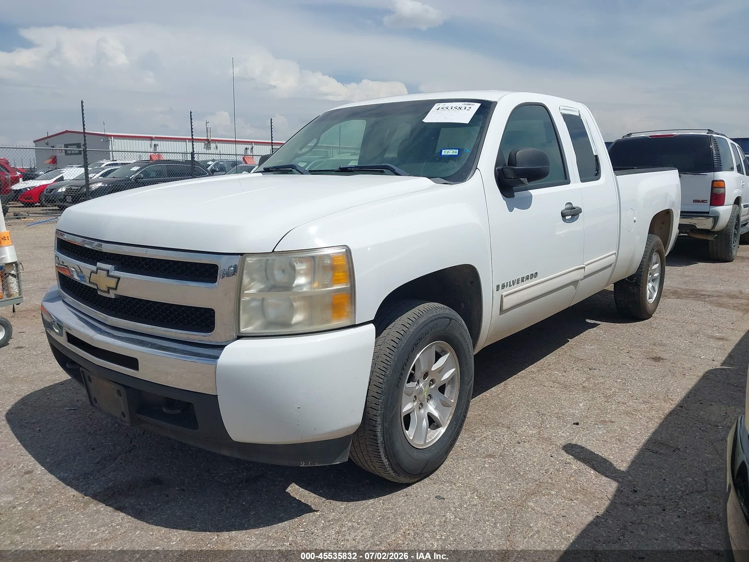 2009 Chevrolet Silverado 1500 Lt White vin: 1GCEC29J29Z134781