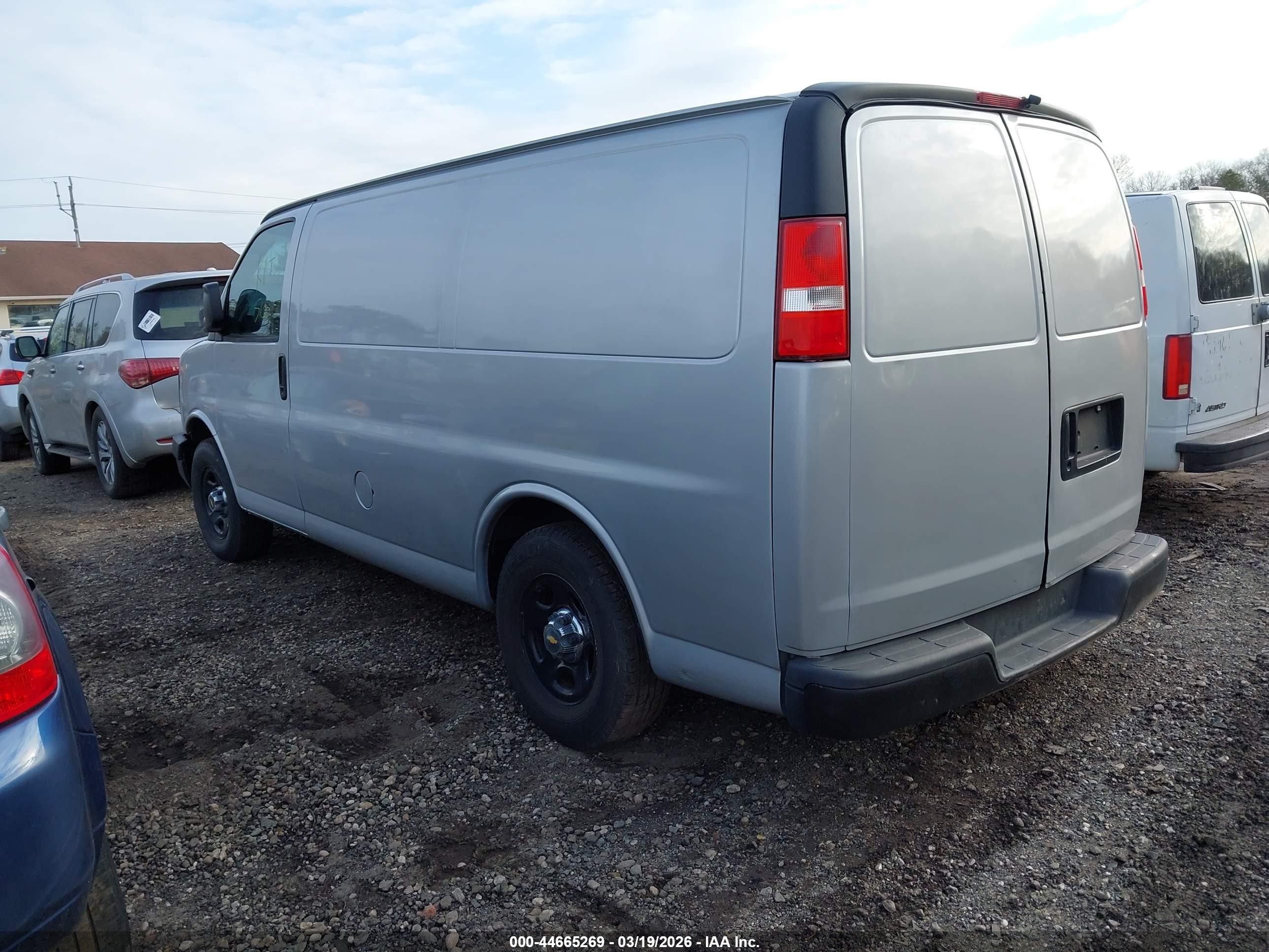 2003 Chevrolet Express   Gray vin: 1GCEG15X931173270