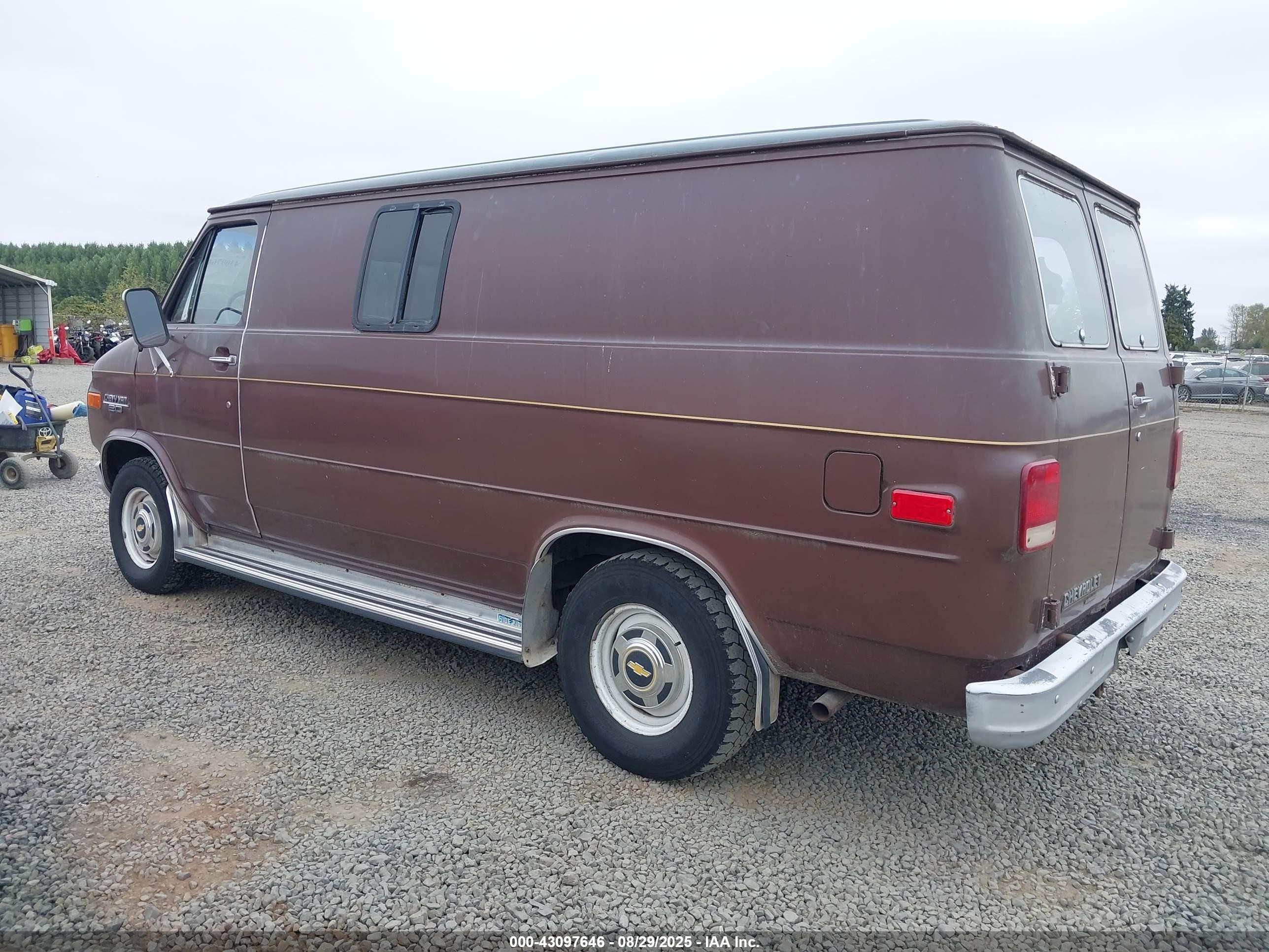 1988 Chevrolet G20   Коричневый vin: 1GCEG25H4J7104141