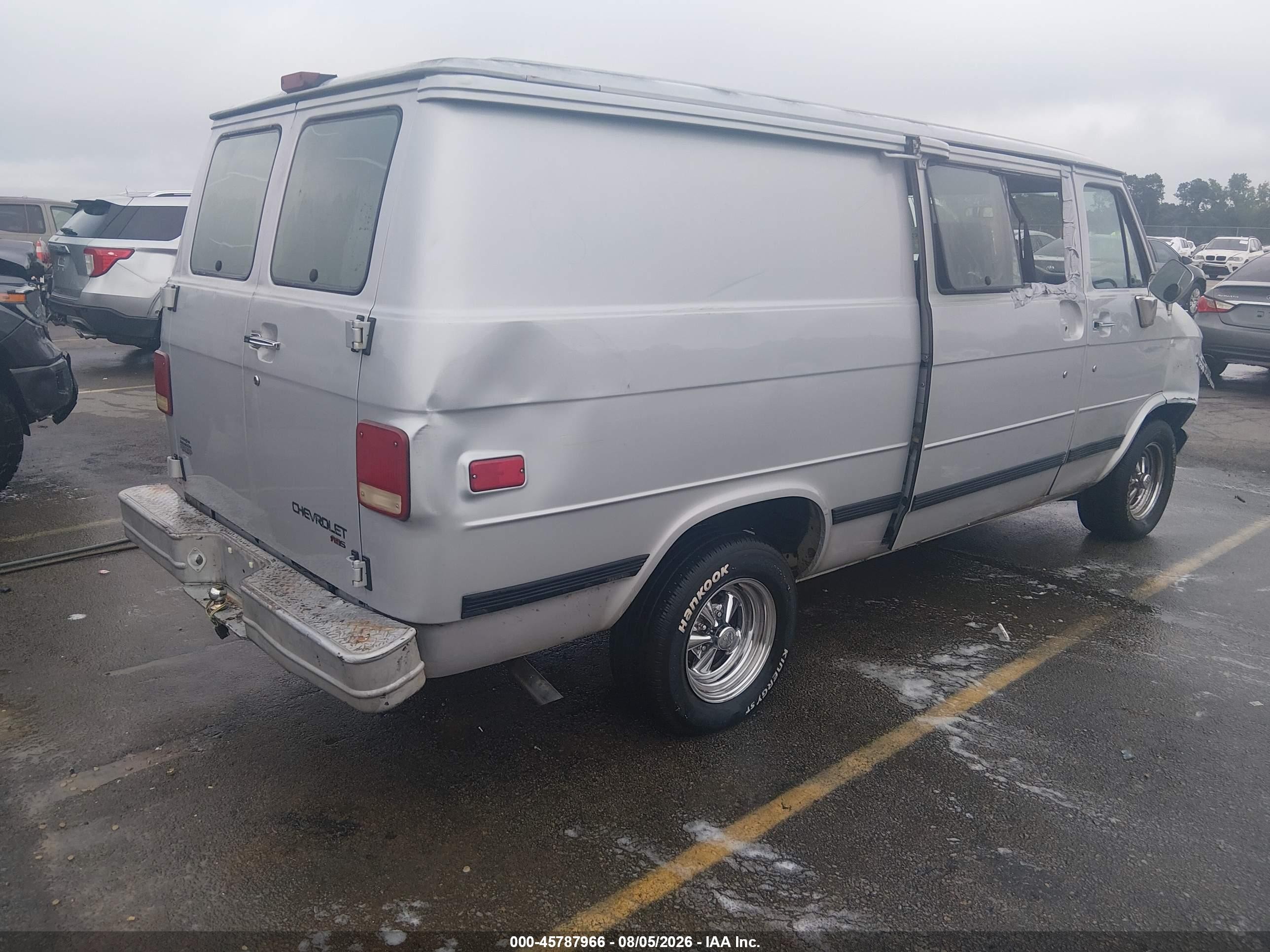 1994 Chevrolet G20   Gray vin: 1GCEG25HXRF147951
